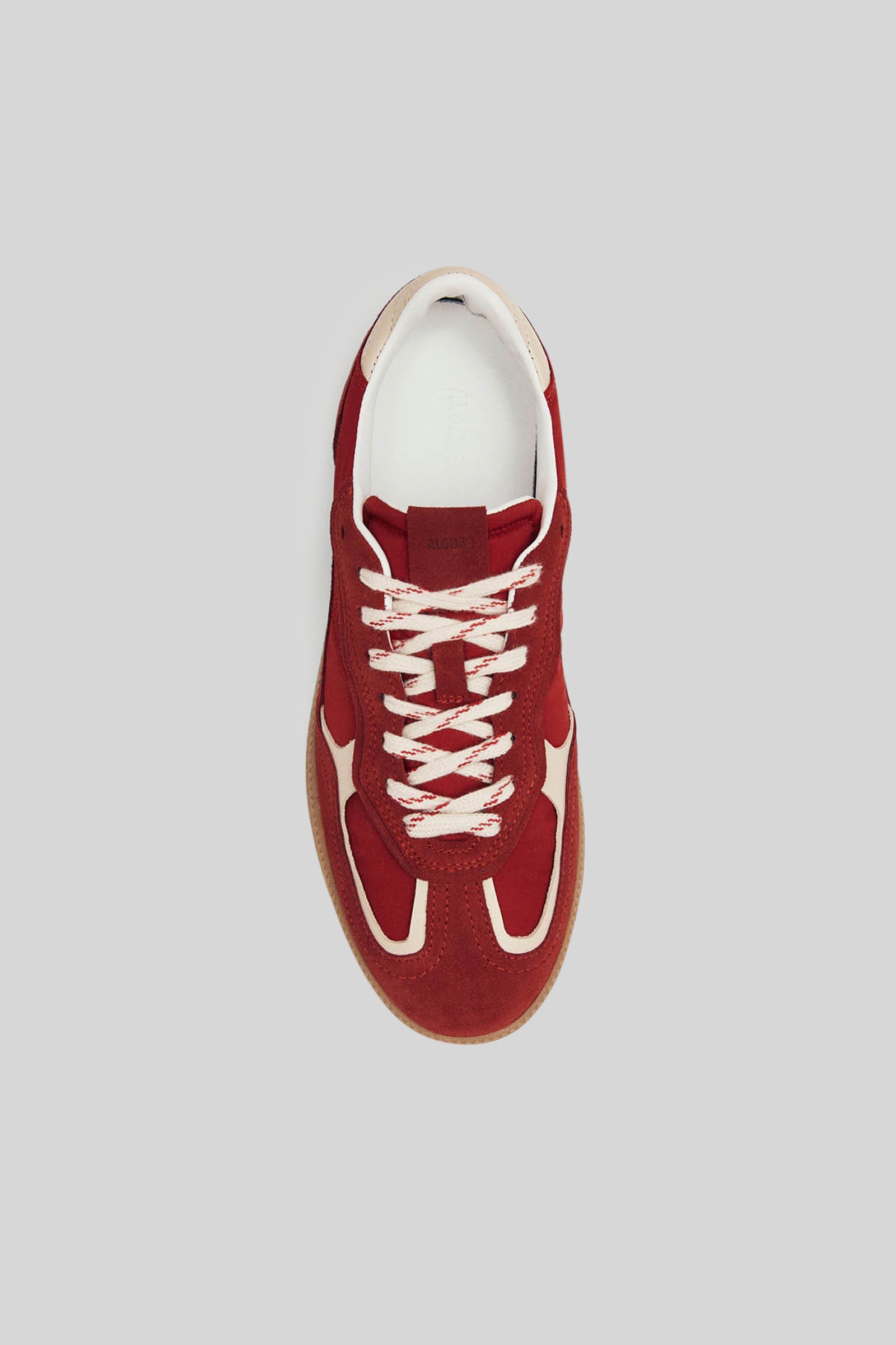 Alohas Sneaker Tb.490 Rife In Pelle Rosso Donna - 4