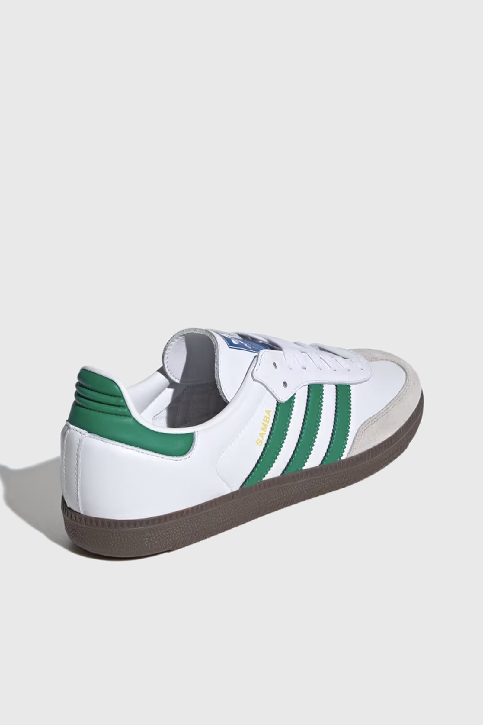 Adidas Originals Sneaker Samba Og Bianco/verde Donna - 4