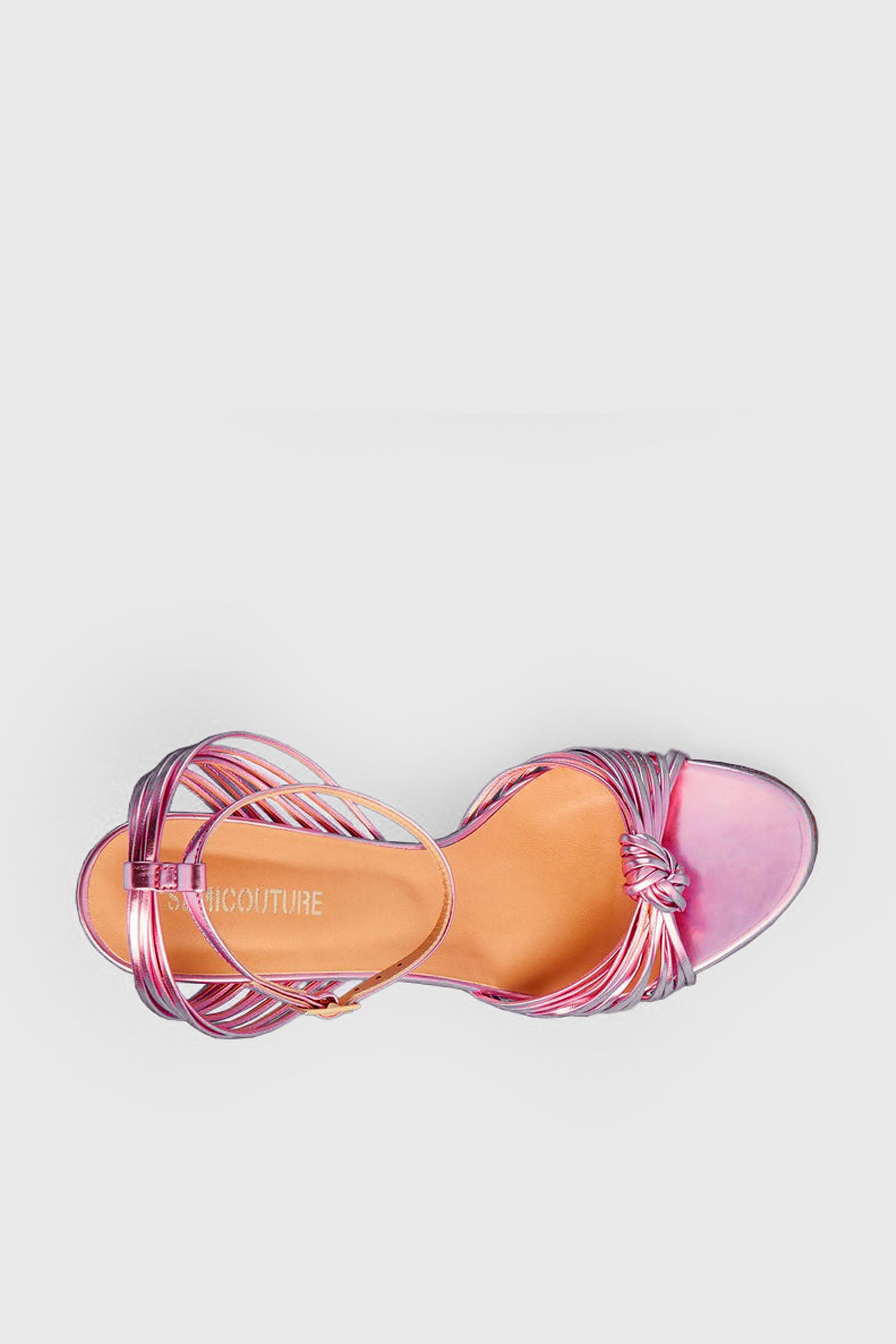 Semicouture Clerice Synthetic Pink Sandal - 4