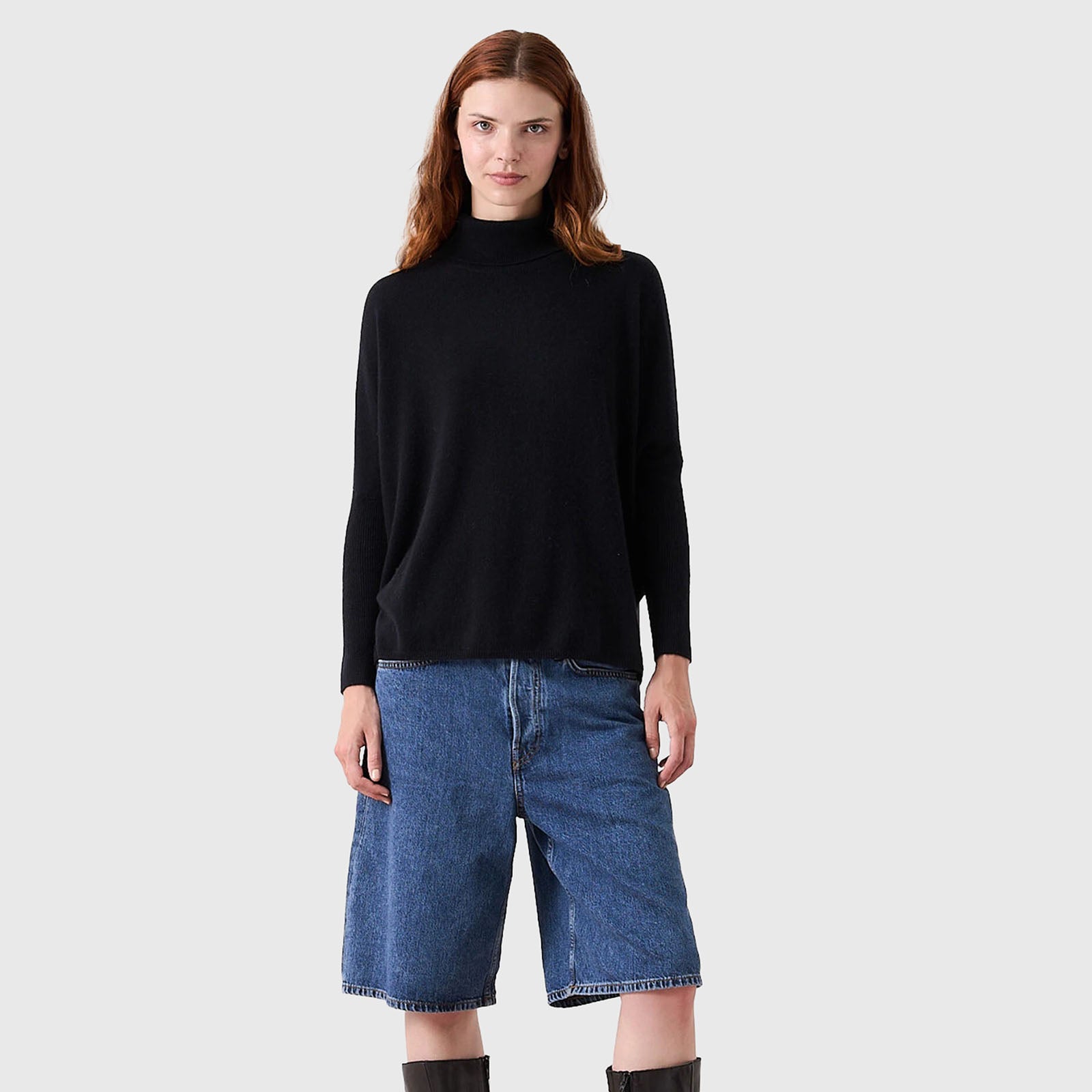 Absolut Cashmere Maglia Clara Nero Donna - 5