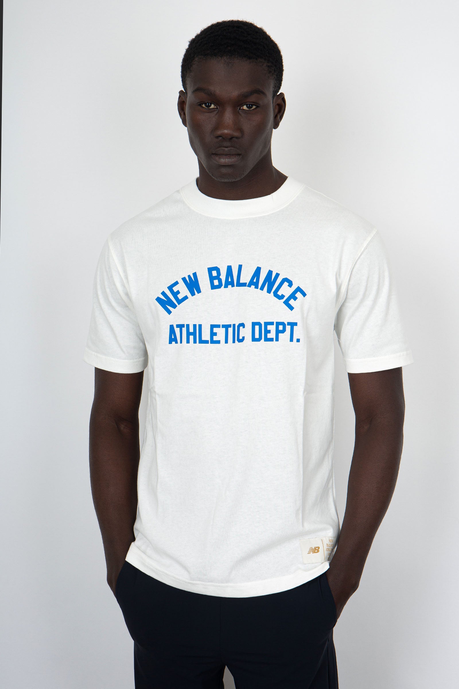 New Balance T-Shirt Sportswear Greatest Hits Cotone Bianco - 1
