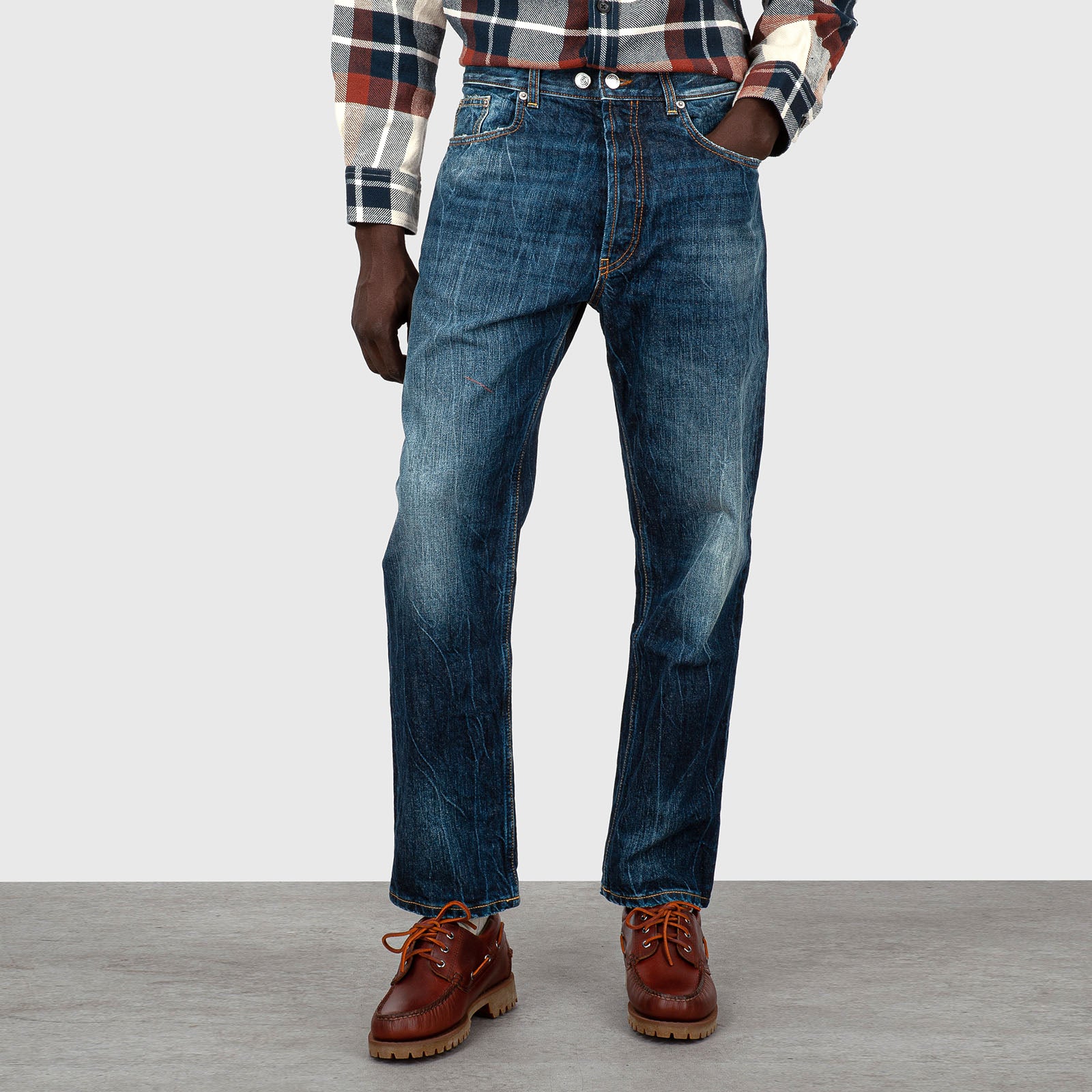 Department Five Jeans Musso Tapered Blu Medio Uomo - 7