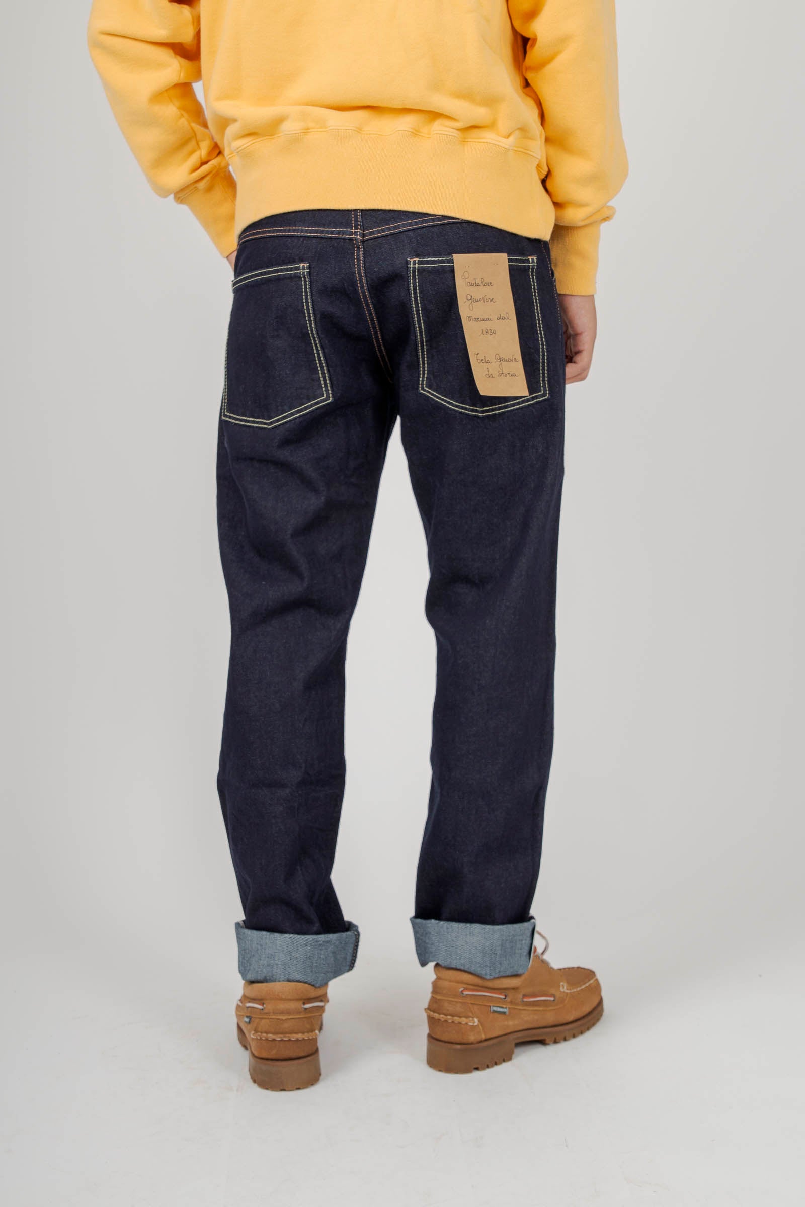 Tela Genova Jeans Gregorio Blu Scuro Uomo - 5