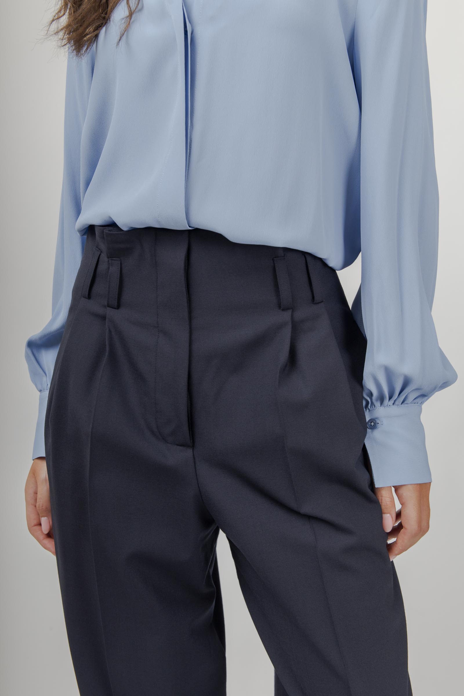 Semicouture Pantalone Matisse Blu Donna - 2