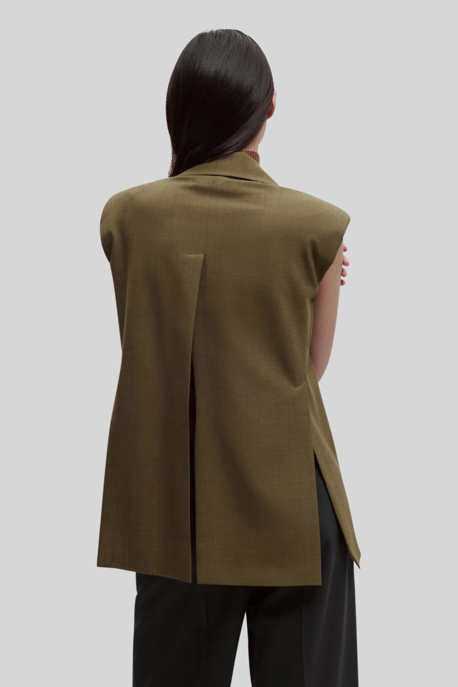 Erika Cavallini Gilet Kim Matcha Donna - 3