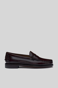 Sebago Mocassino Classic Dan Marrone/bordeaux Uomo sebago