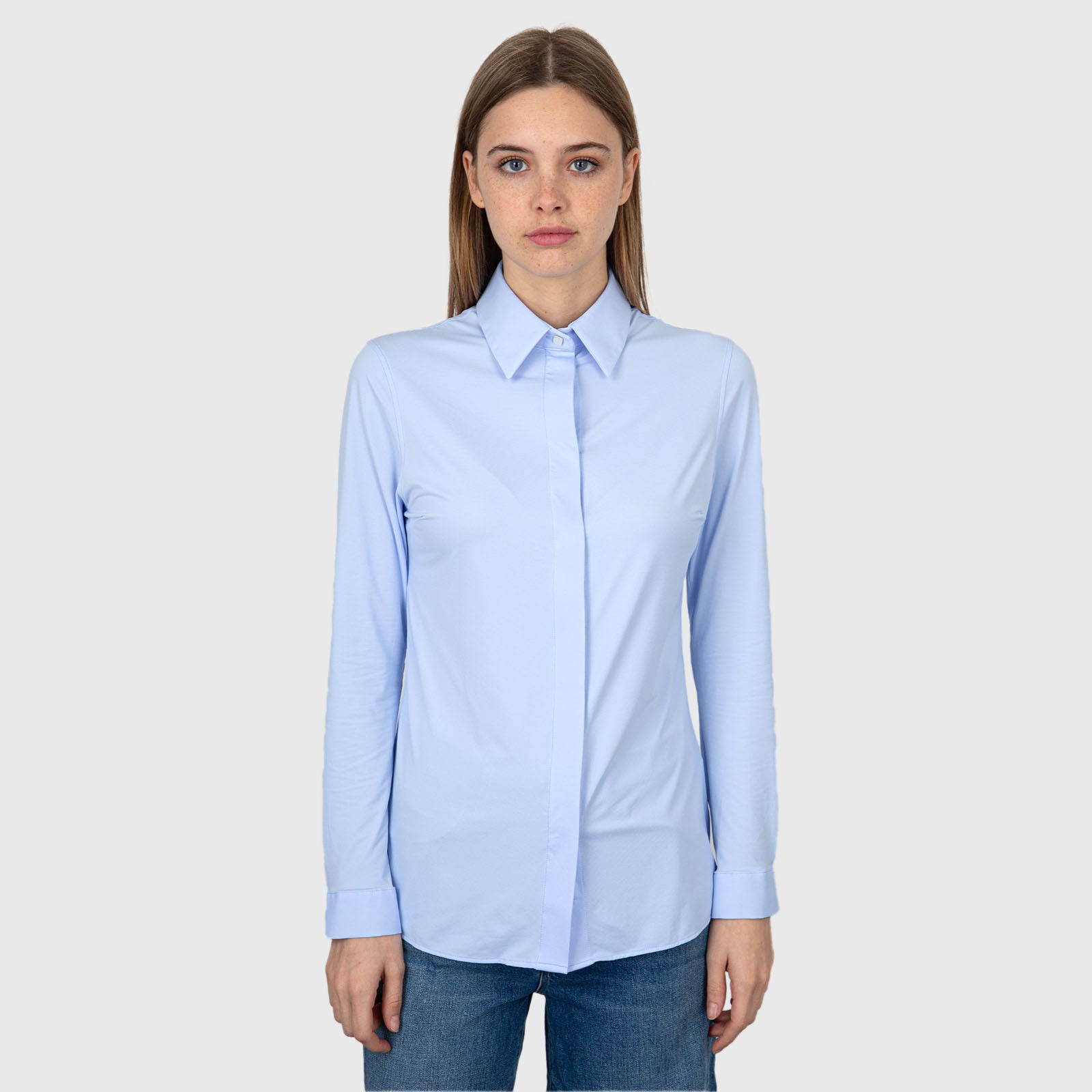 RRD Camicia Oxford Plain Wom Shirt  Celeste - 7