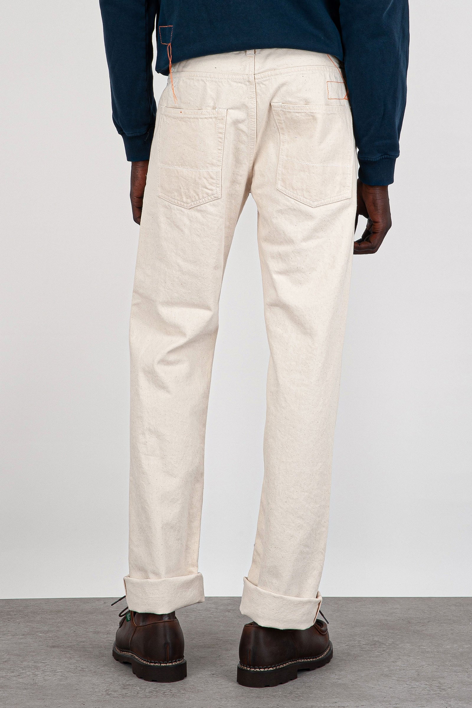 Fortela Jeans John 965 Bianco Off Uomo - 5