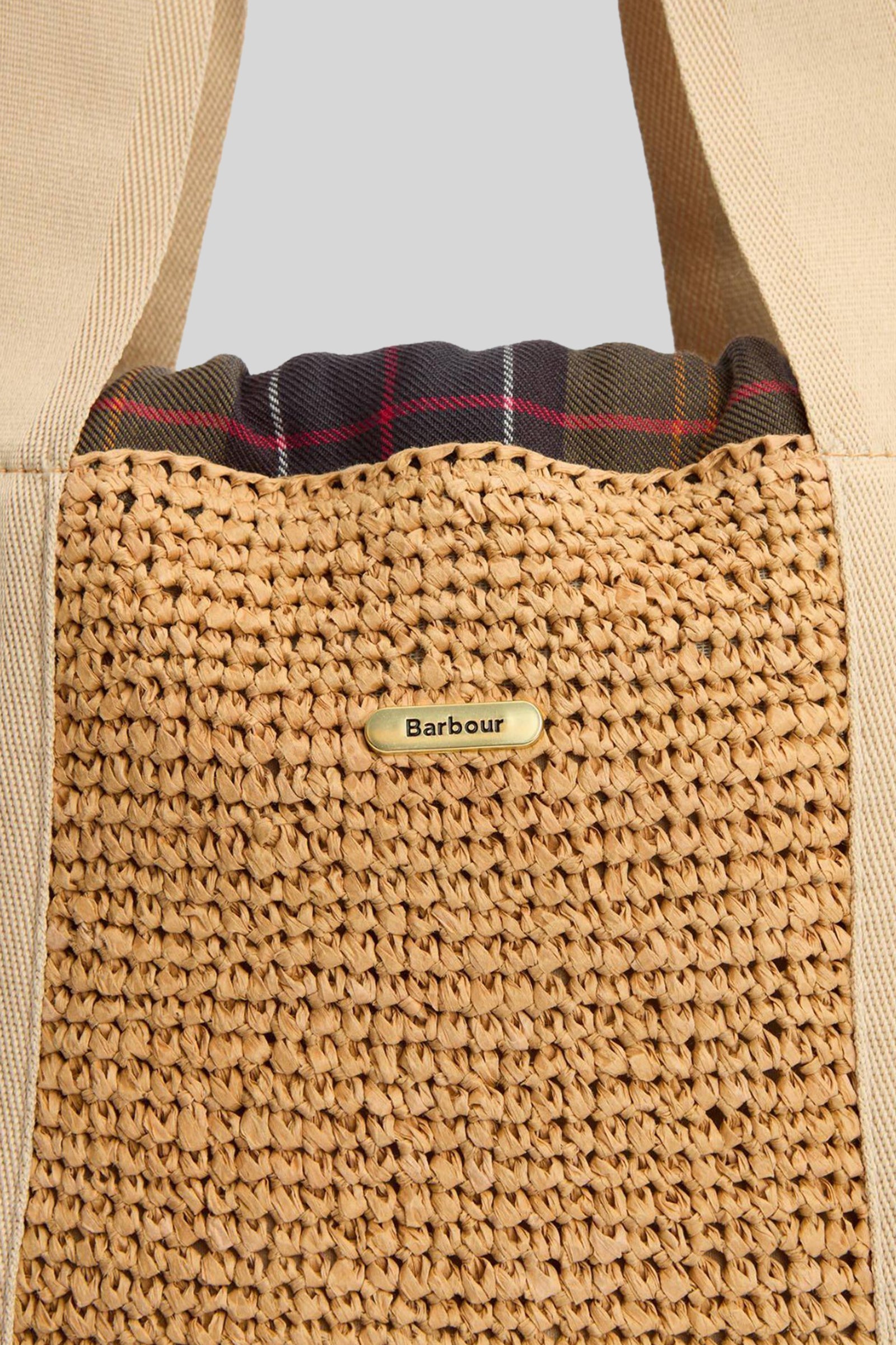 Barbour Lily Beach Tote Bag Naturale Donna - 2