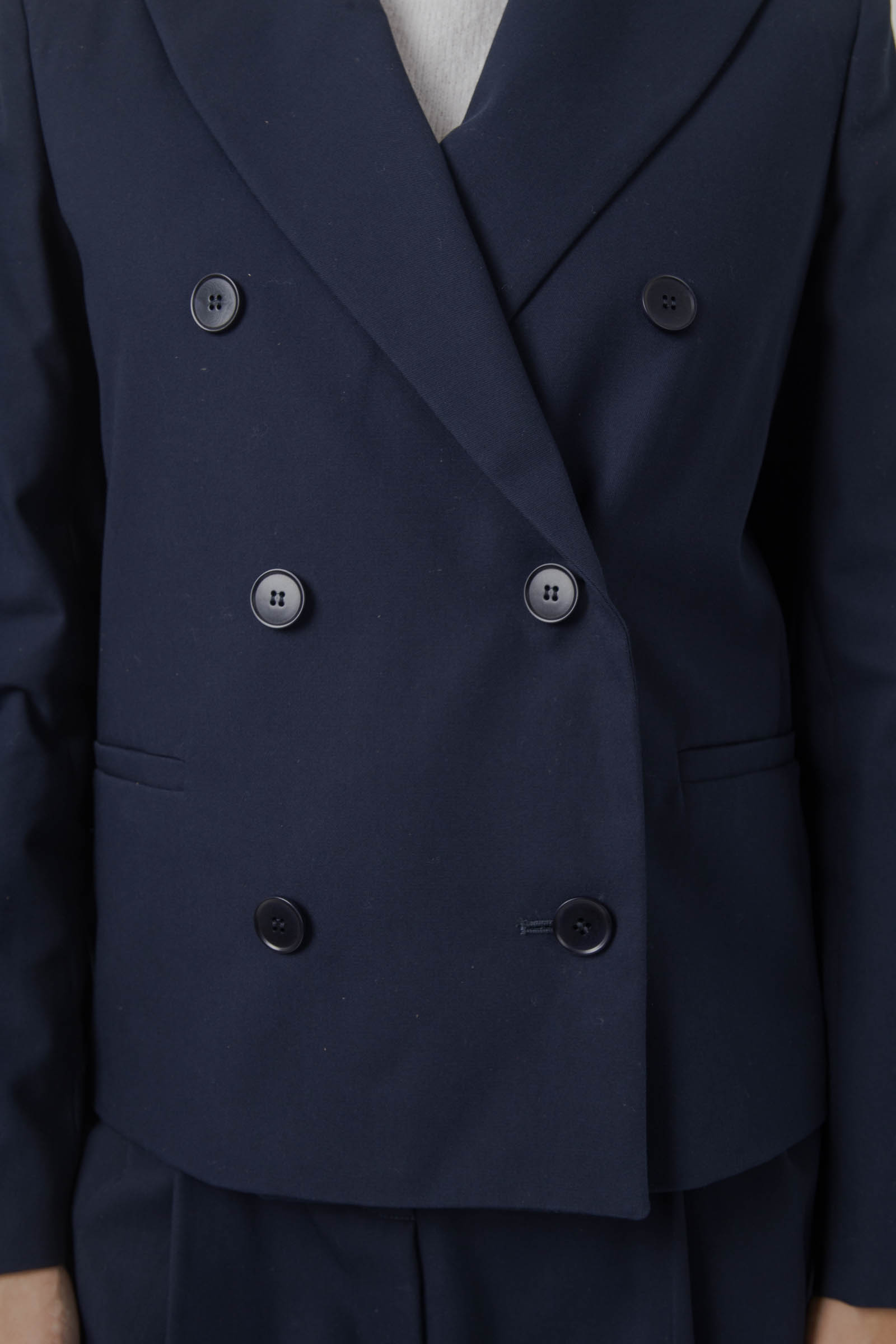 Double-breasted Gabardine Tappeto Jacket - 4