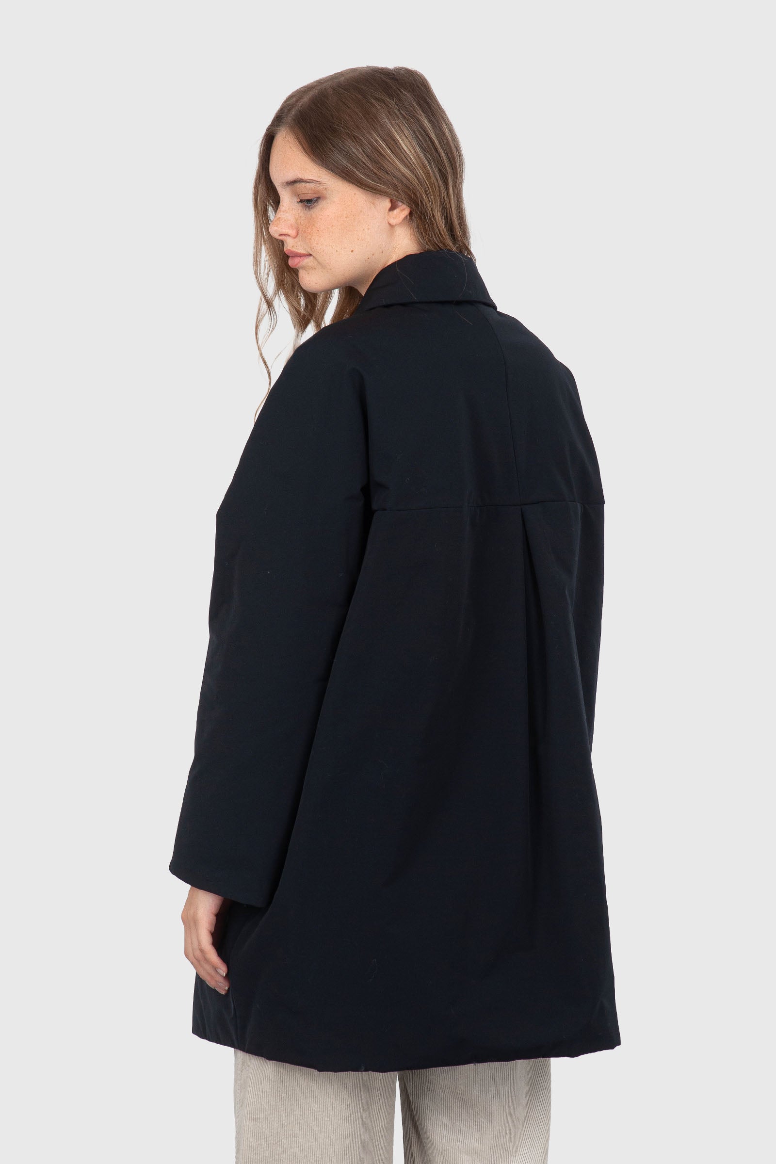 Aspesi Cappotto Aveline Blu Navy Donna - 4