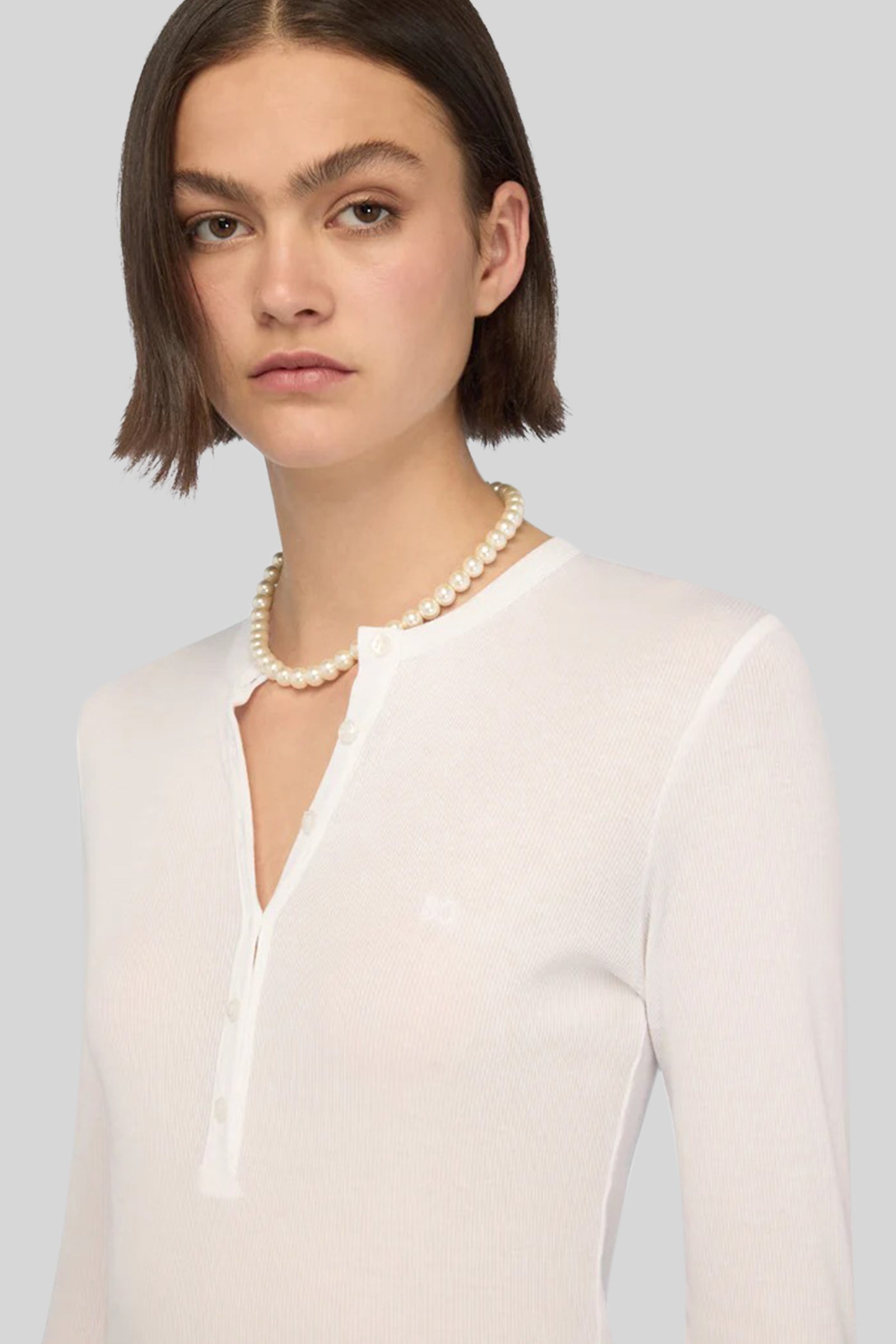 Semicouture Maglia Filomena Bianco Donna - 1