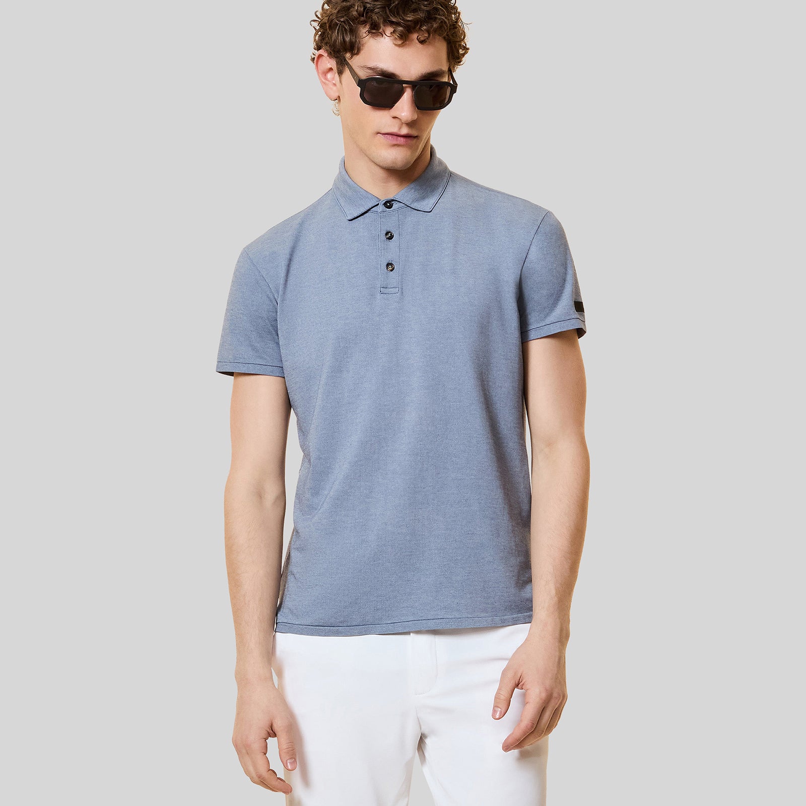 Rrd Polo Doticon Blu Medio Uomo - 5