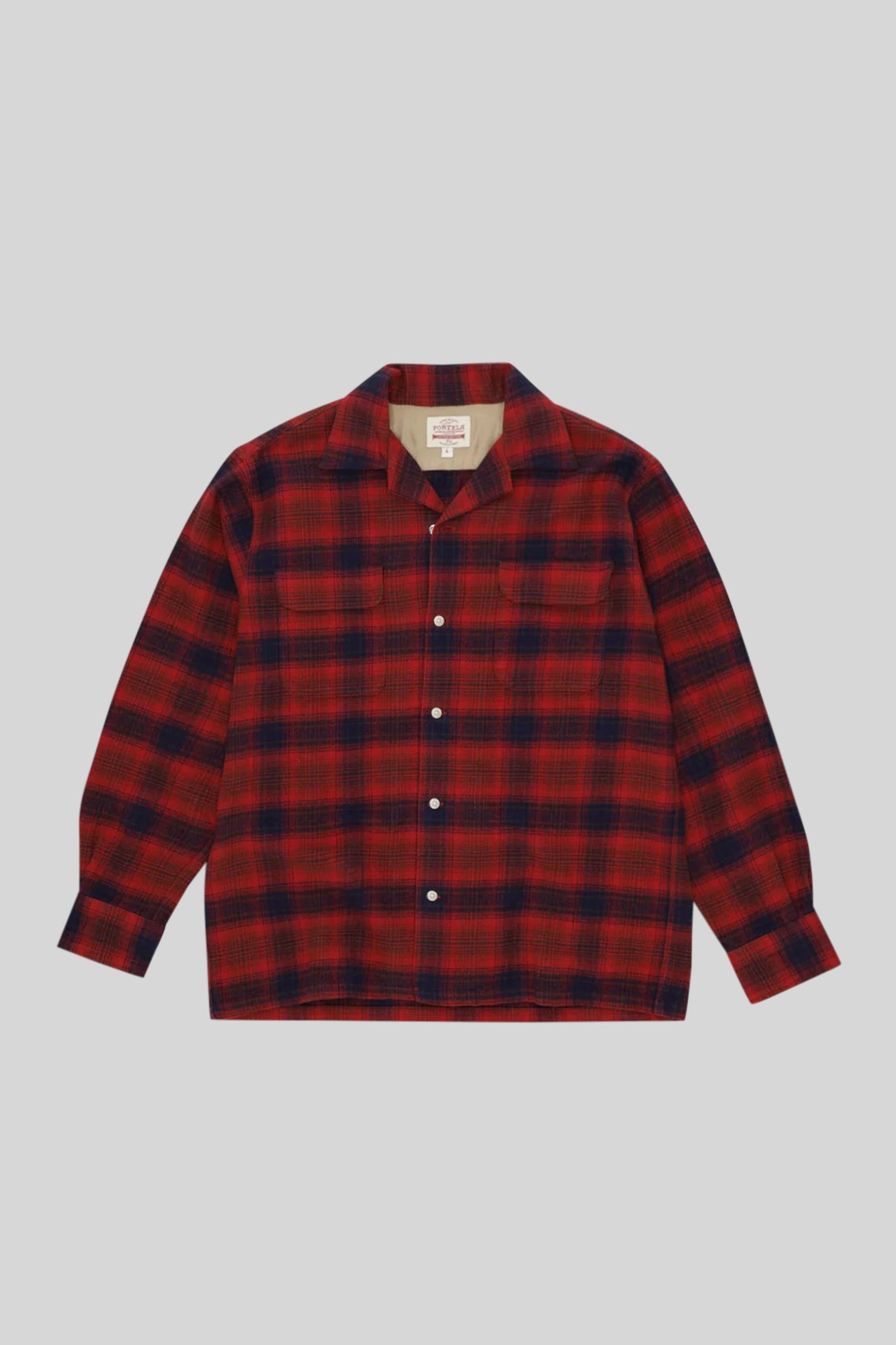 Baker Bowling Shirt In Check Cotton - 3