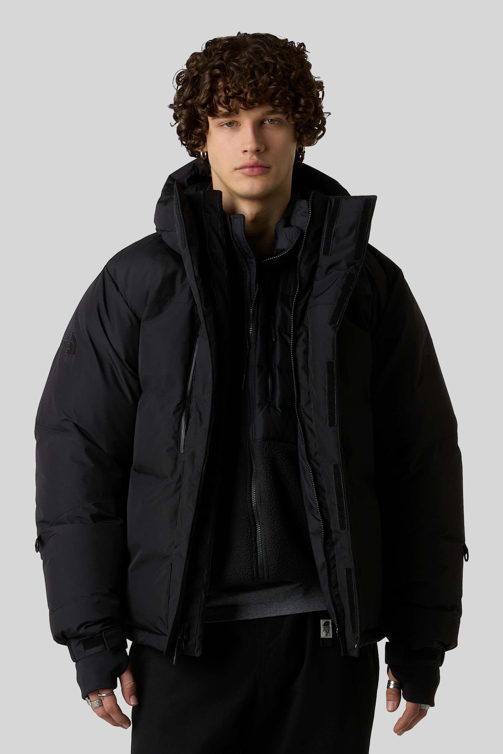 The North Face Rmst Gtx Himalayan Tek Down Jacket Nero Uomo - 1