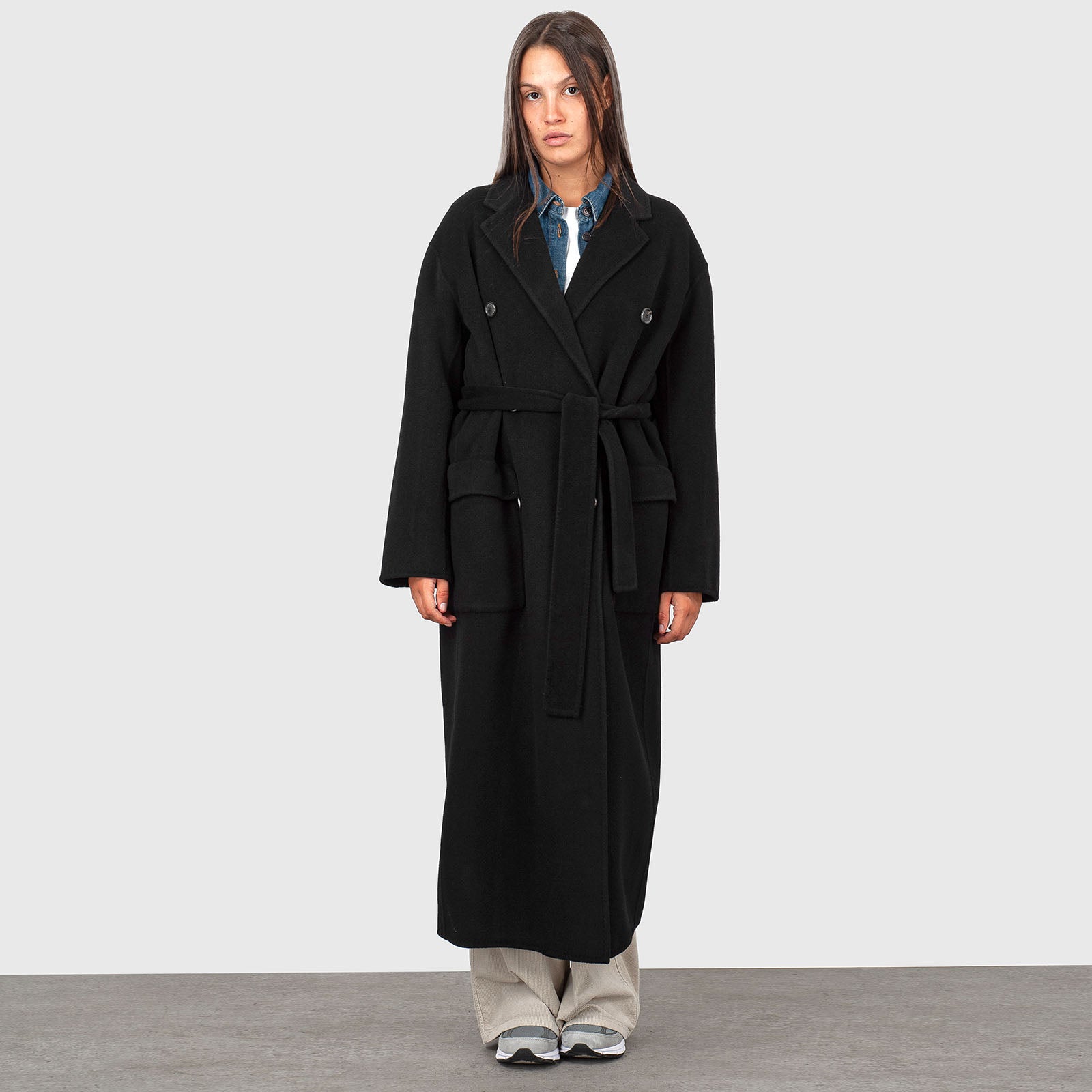 Department Five Cappotto Doppiopetto Deacon Nero Donna - 7