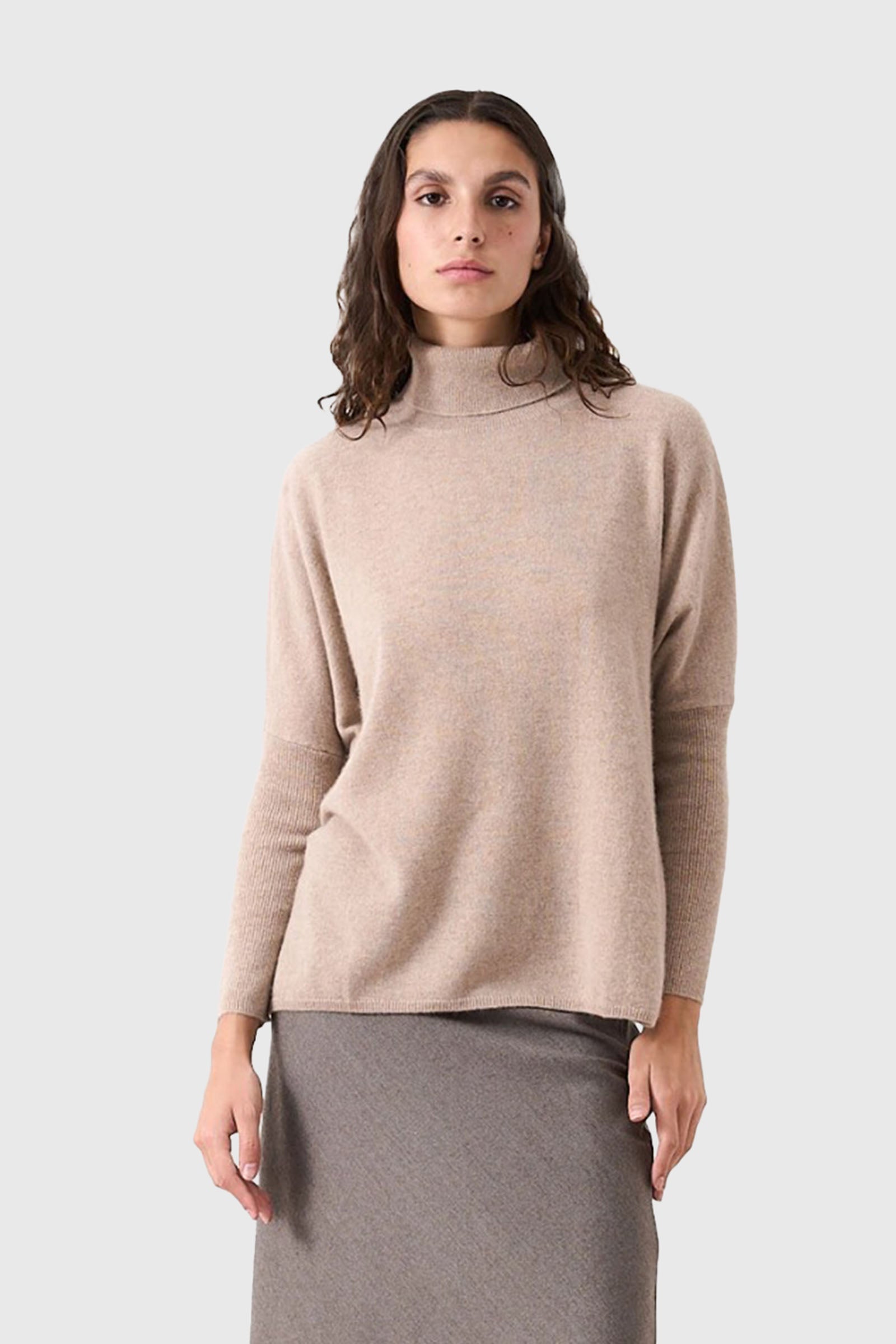 Absolut Cashmere Maglia Clara Nocciola Donna - 1