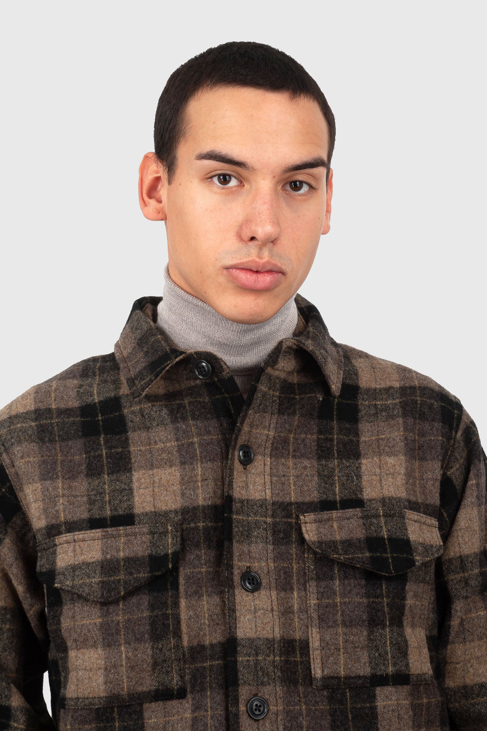 Filson Wool Jac-shirt Beige/nero Uomo - 2