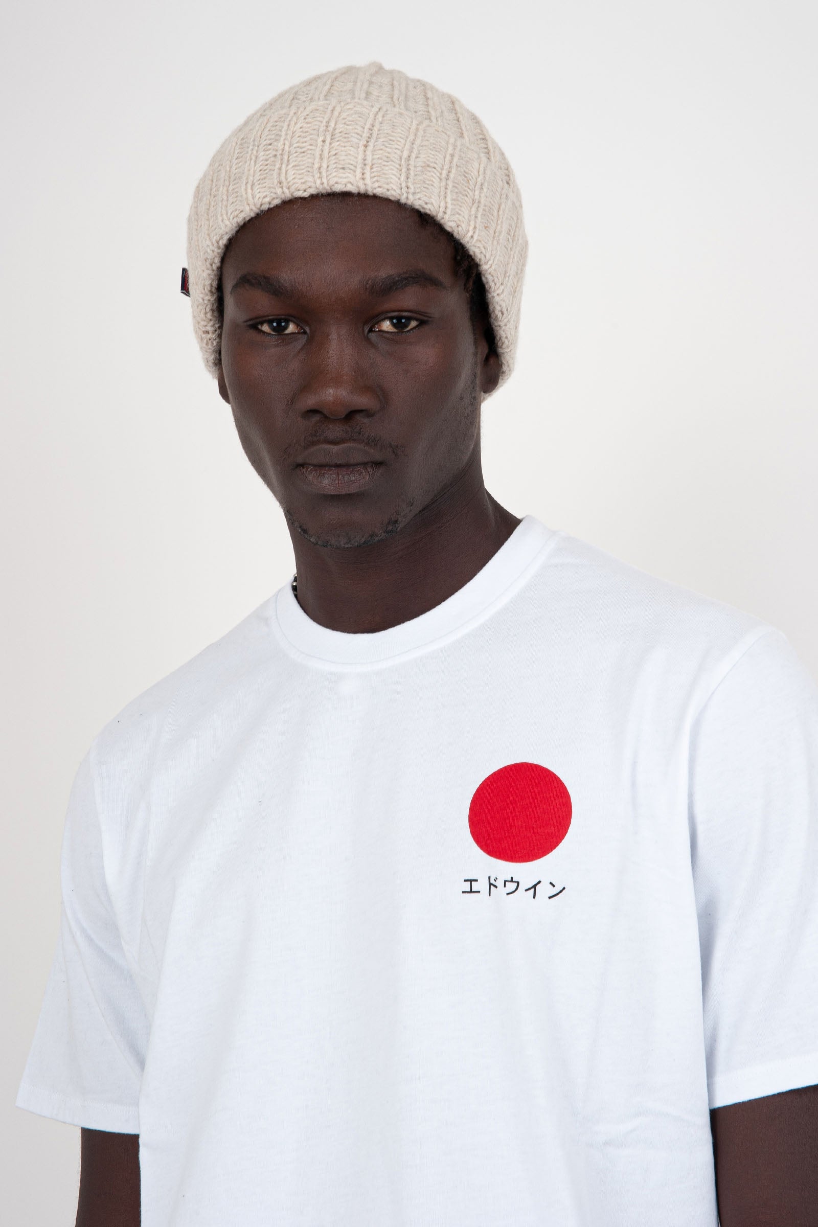 Edwin T-shirt Japanese Sun Bianco Uomo - 1