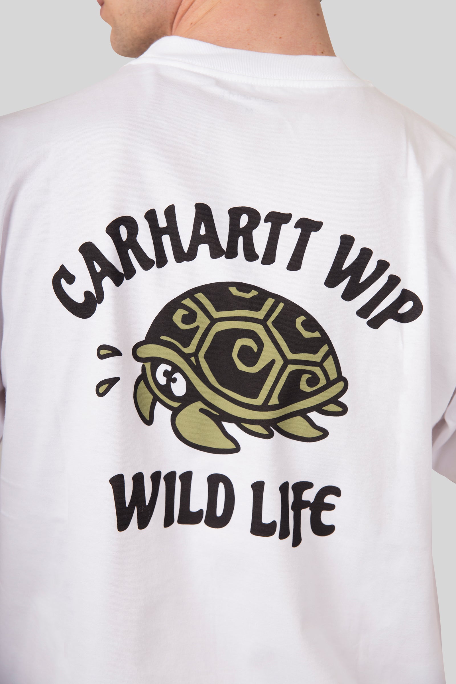 Carhartt Wip S/s Wild Life T-shirt Bianco Uomo - 4