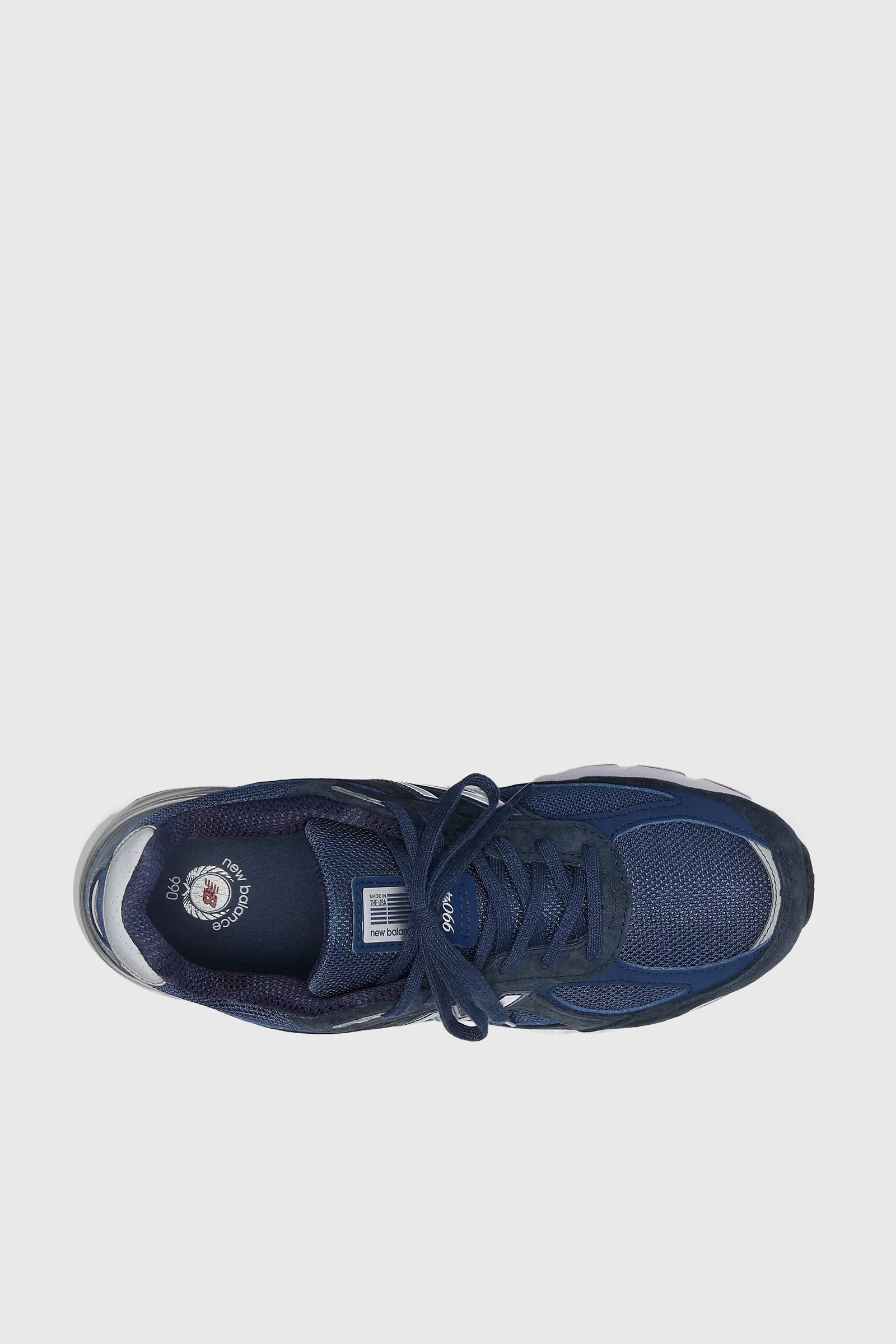 New Balance Sneaker 990 Made In Usa Blu Navy Uomo - 4