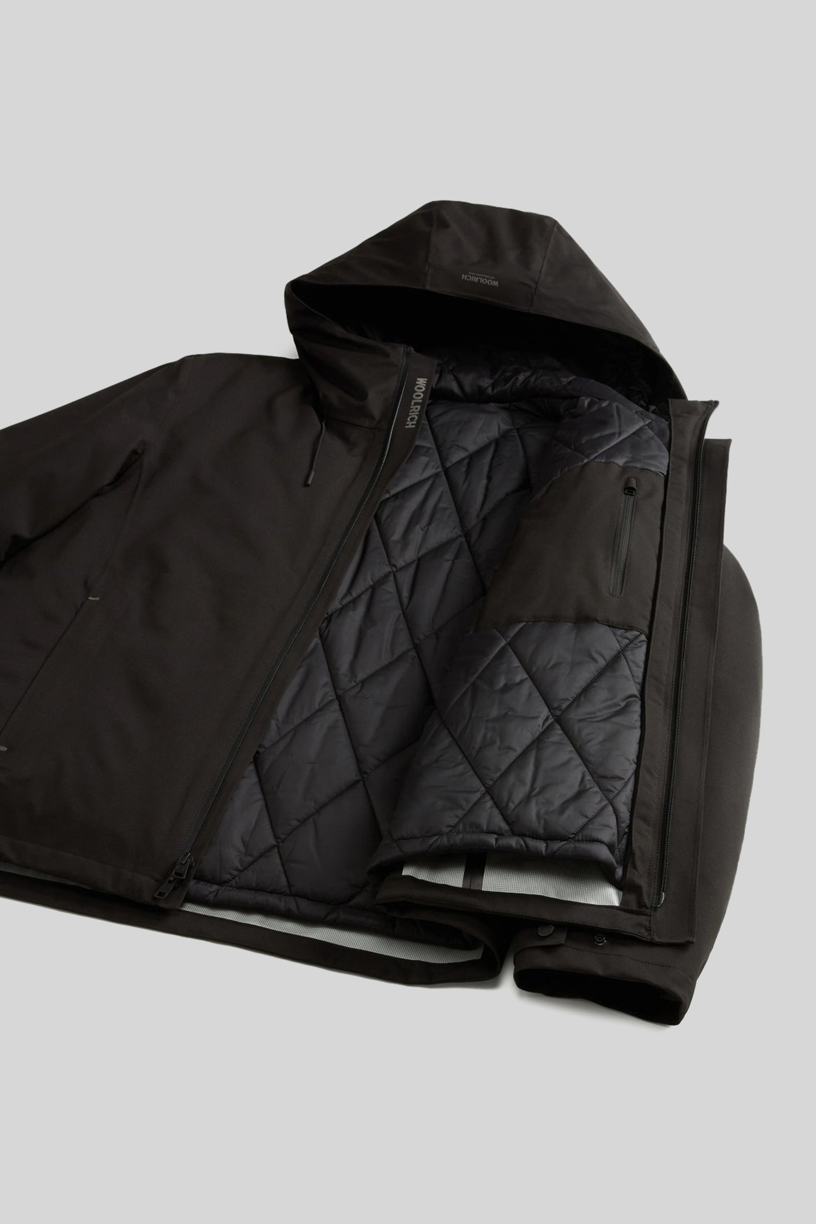 Woolrich Giubbotto Crestmont 3 In 1 Nero Uomo - 4