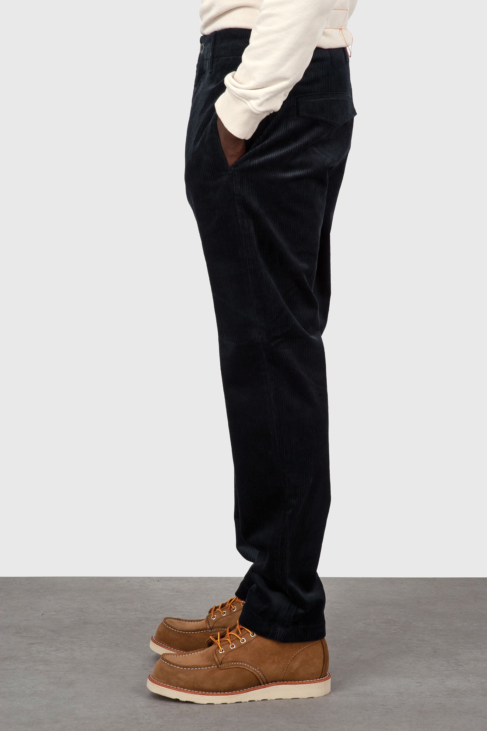 Department Five Pantalone Off In Velluto Blu Uomo - 4