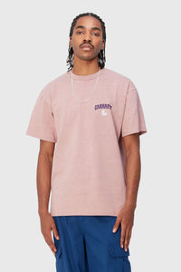 Carhartt Wip T-shirt Short Sleeve Duckin' Rosa Antico Uomo carhartt wip