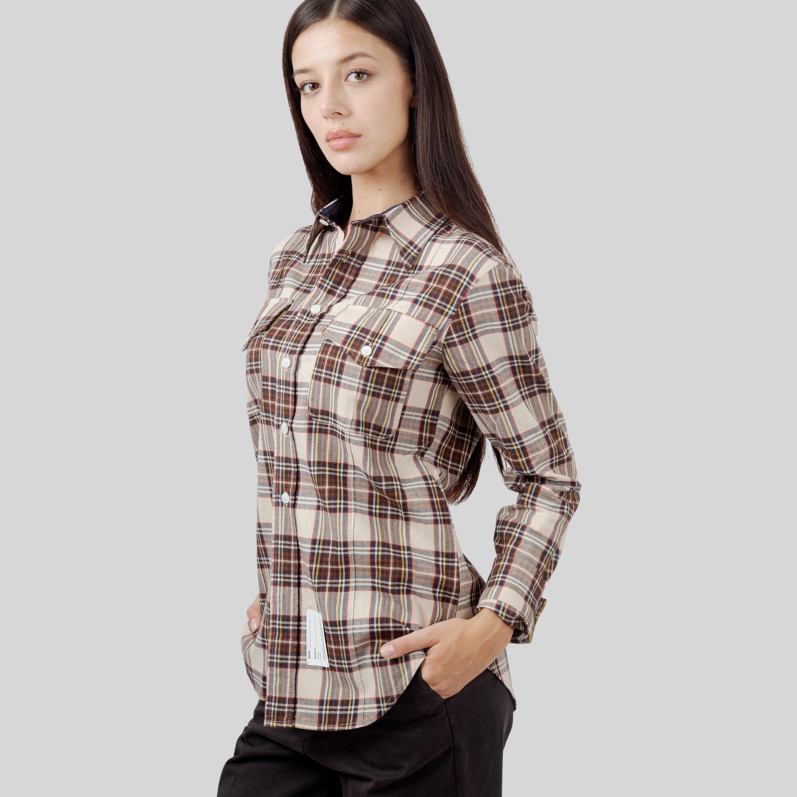 Department Five Camicia Artic Tartan Avena Donna - 6
