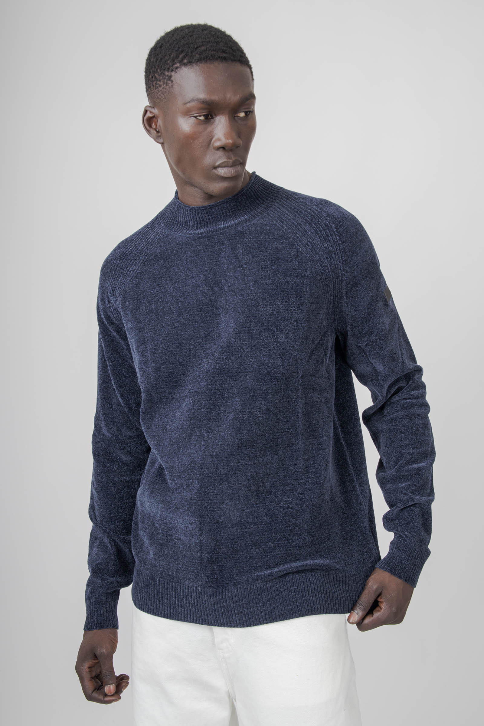 Rrd Maglia Velvet Volcano Blu Scuro Uomo - 5