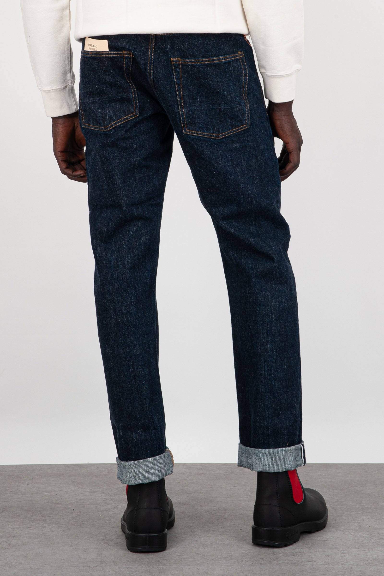 Fortela Jeans John 965 Blu Scuro Uomo - 3