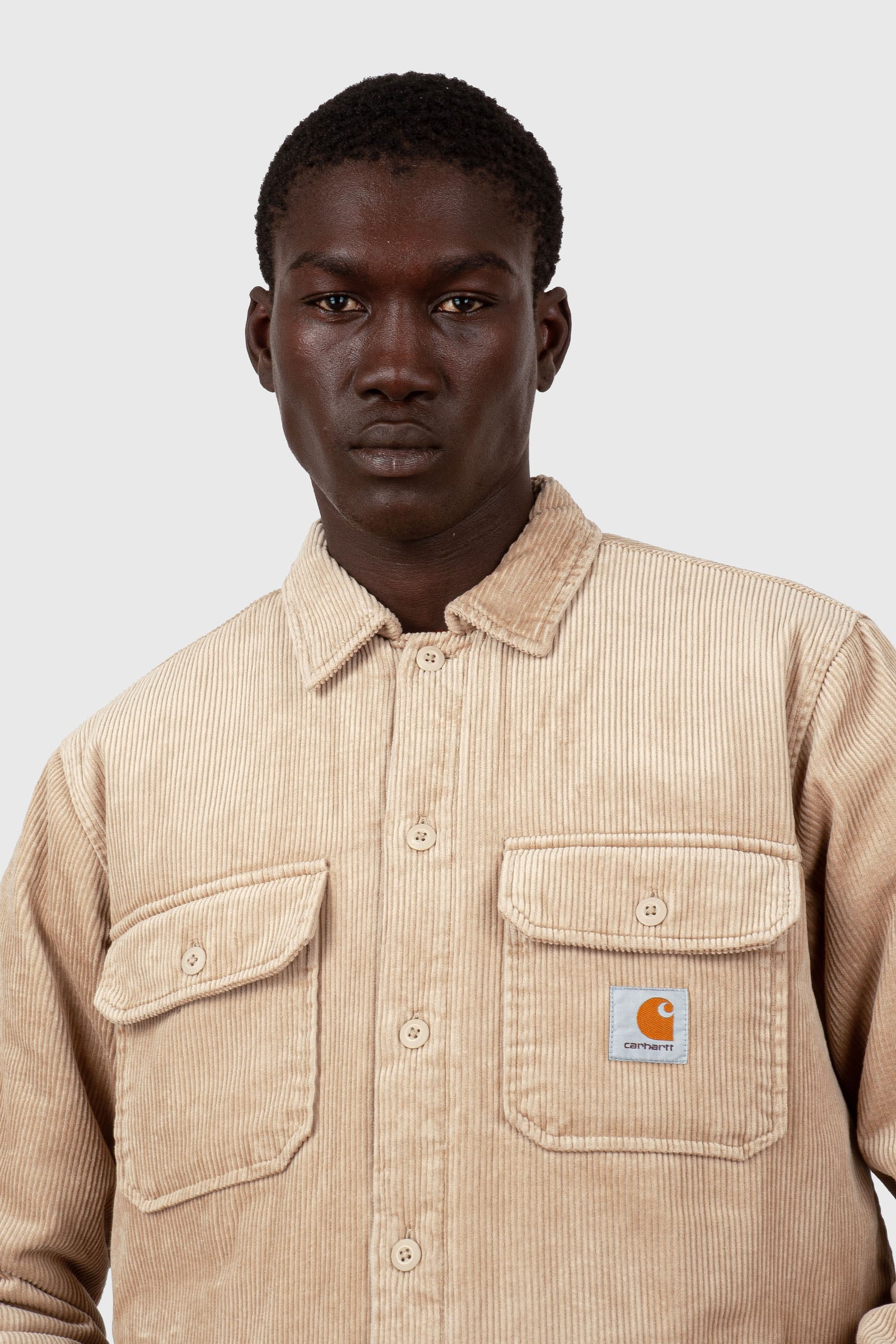 Carhartt Wip Whitsome Shirt Jac Beige Chiaro Uomo - 5