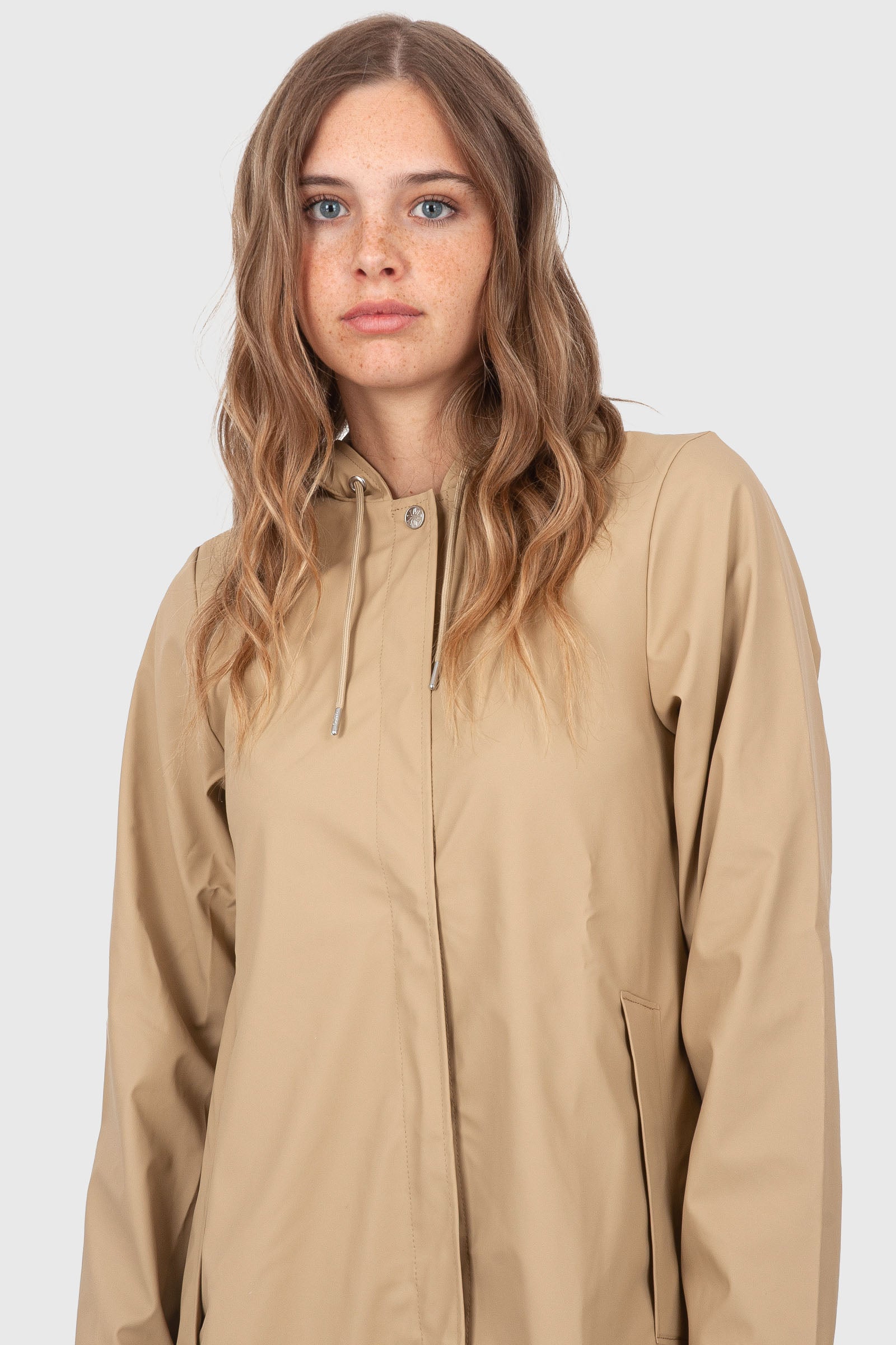 Rains A-line Wjacket Sabbia Donna - 5