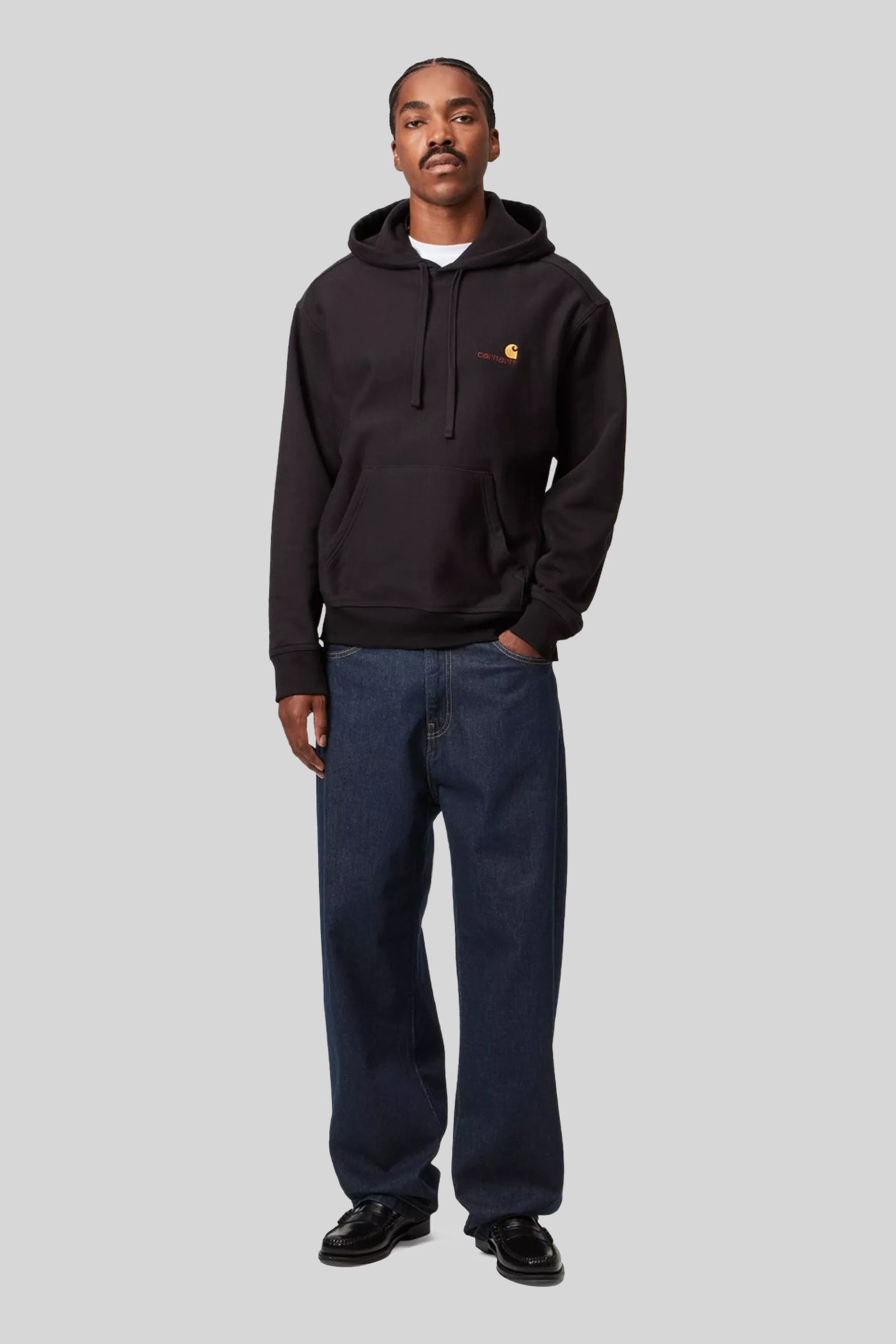 Carhartt Wip Brandon Pant Blu Medio Uomo - 4
