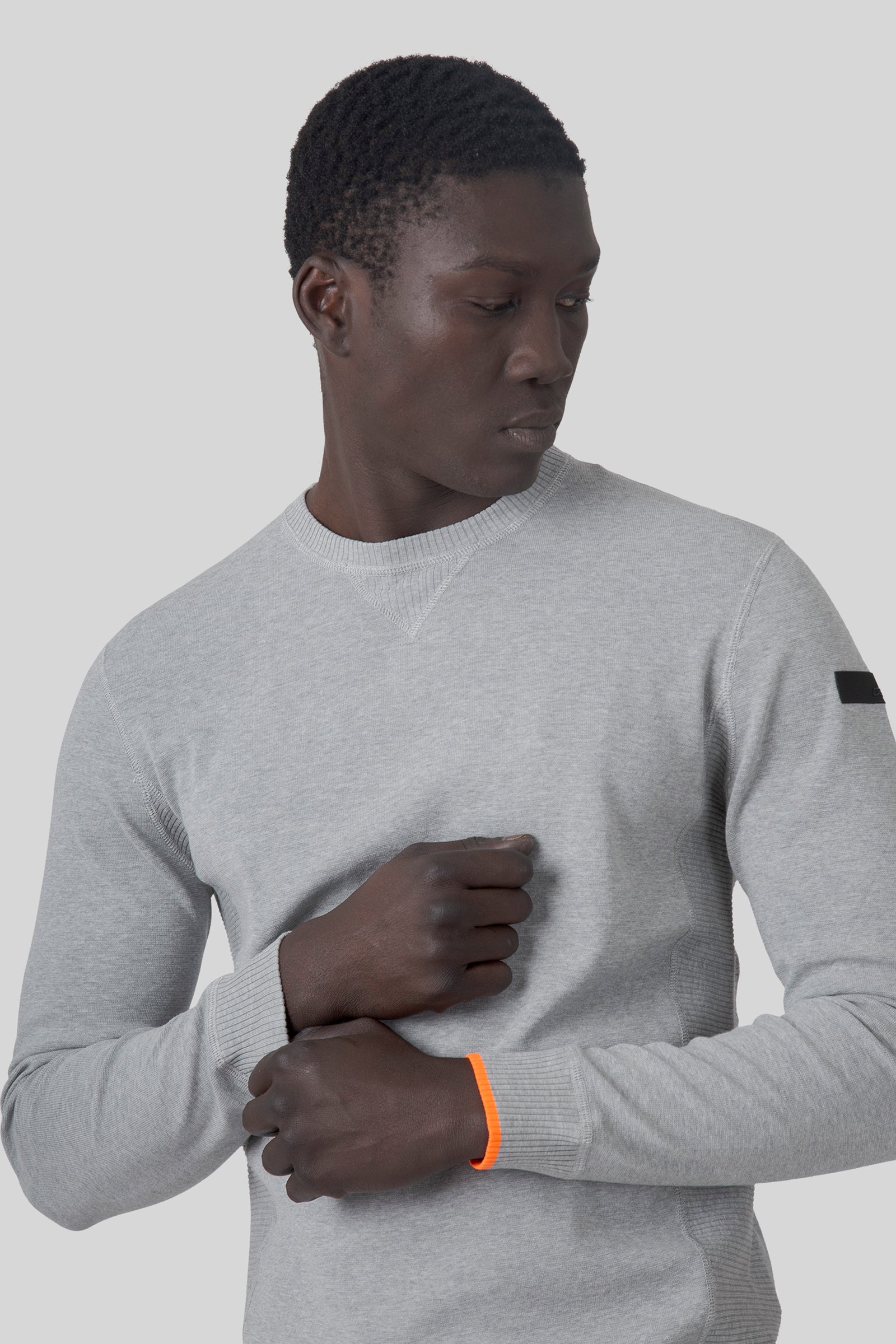 Rrd Fleece Round Knit Grigio Chiaro Uomo - 4