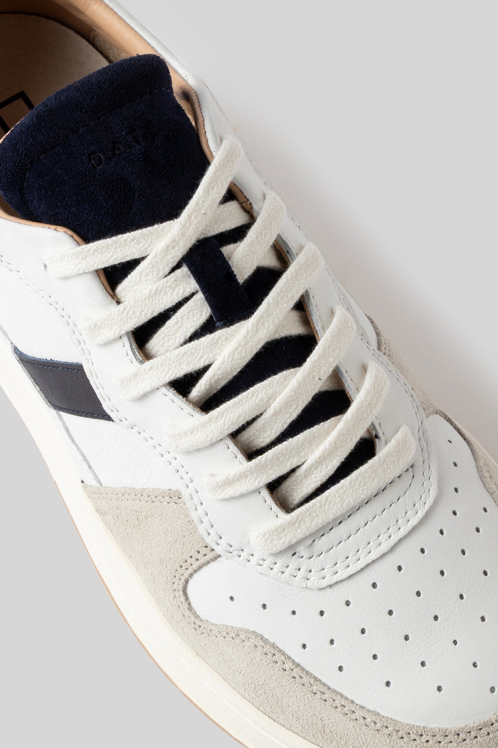 D.a.t.e. Sneaker Court Vintage 2.0 Bianco/marrone Uomo - 2