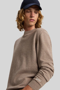 Woolrich Maglia Girocollo Lambswool Marrone Uomo woolrich