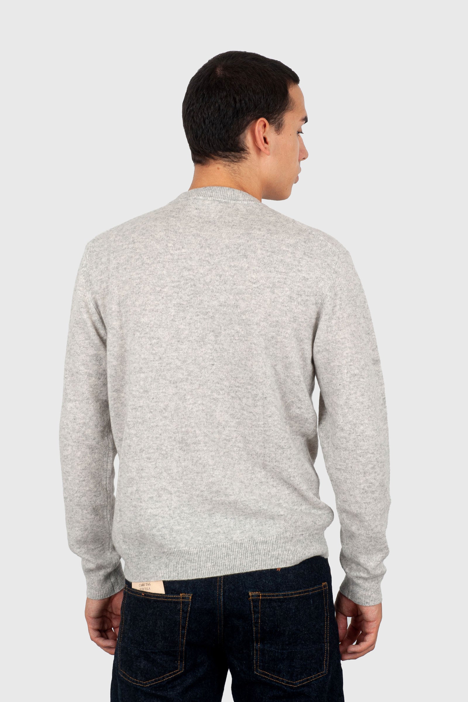 Absolut Cashmere Maglia Trader Grigio Chiaro Uomo - 4