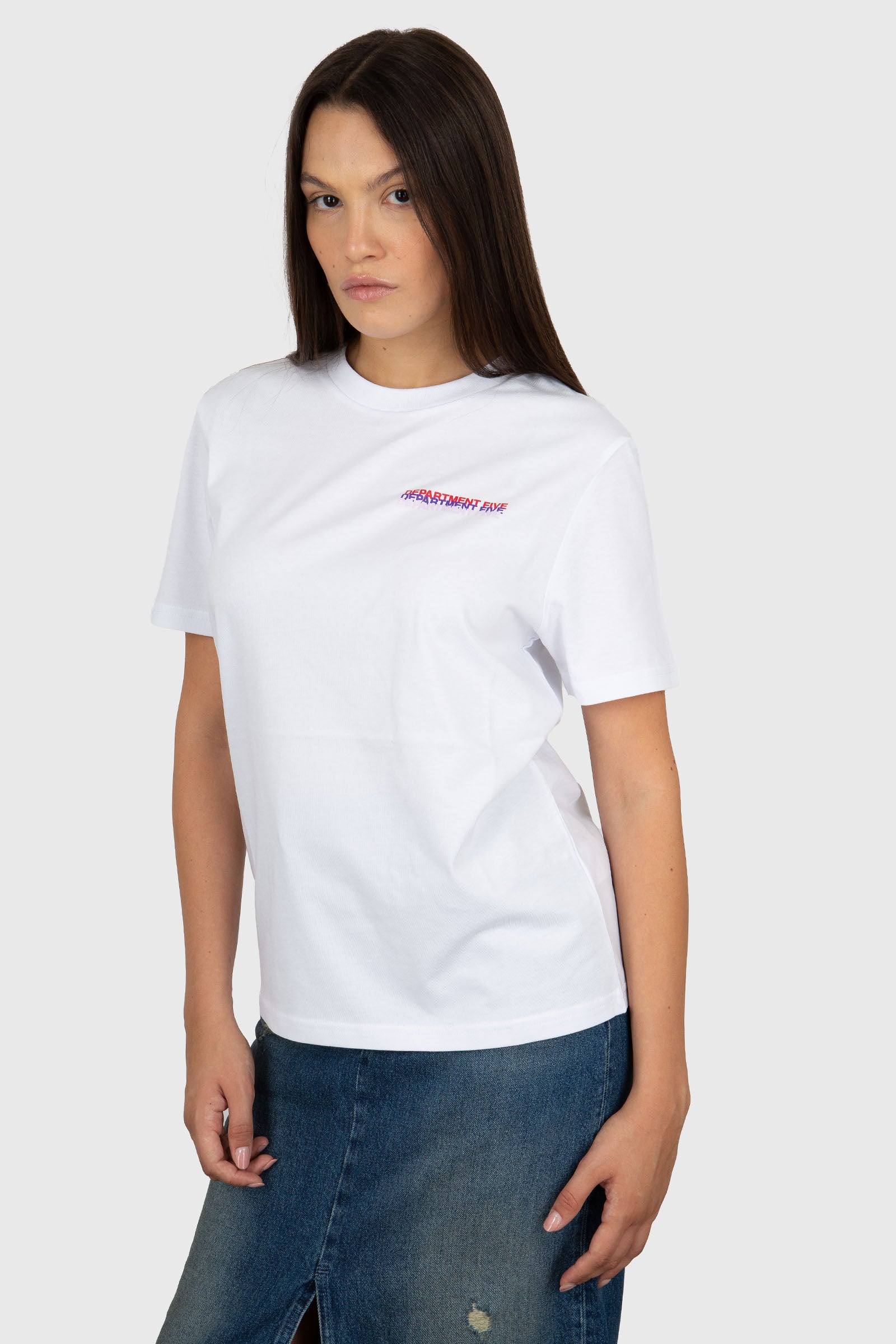 Department Five T-shirt Girocollo Fleur Bianco Donna - 3