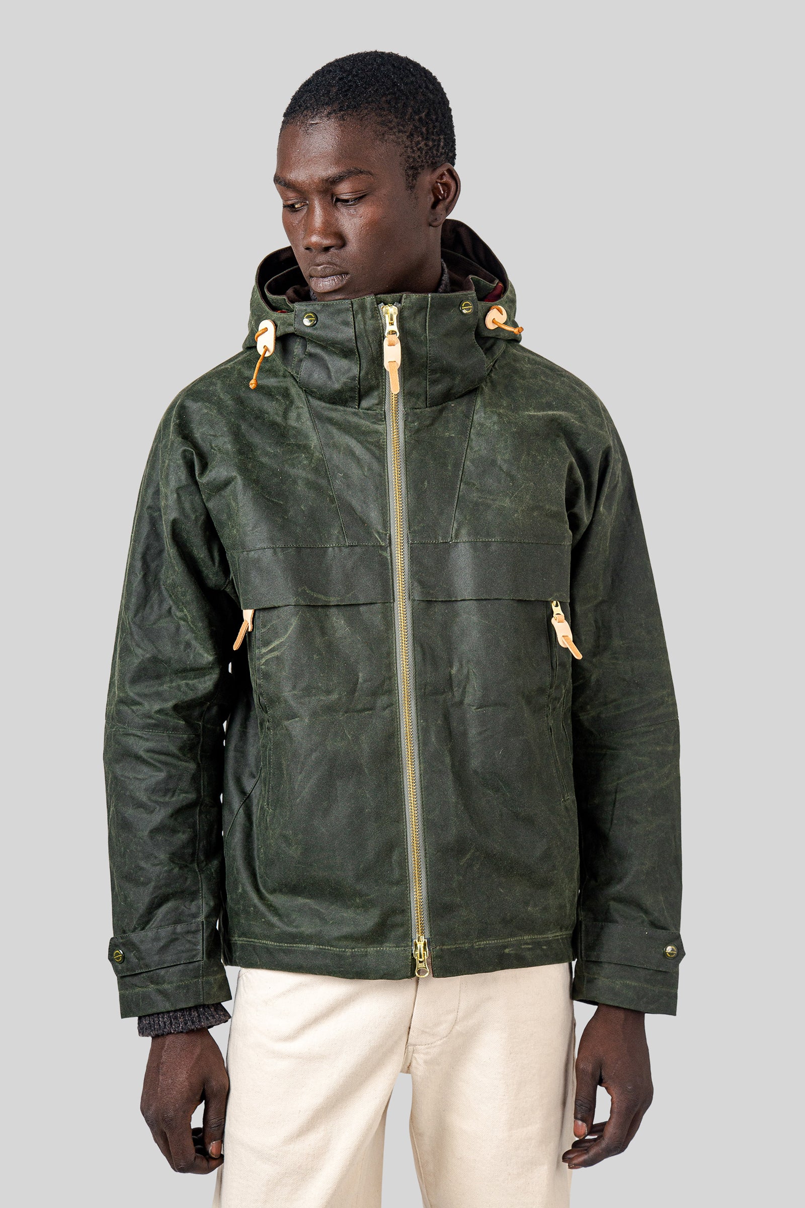 Manifattura Ceccarelli Trekking Jacket Verde Scuro Uomo - 1