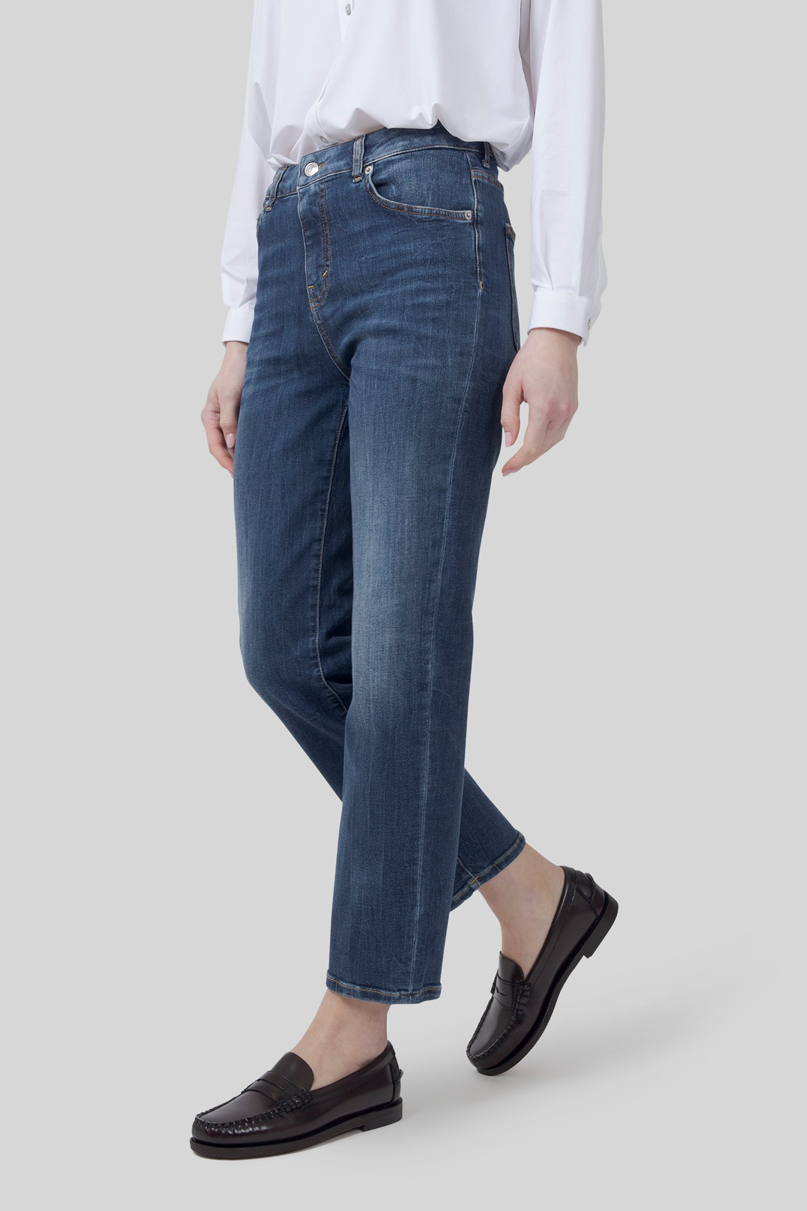 Department Five Jeans Adid Blu Medio Donna - 3