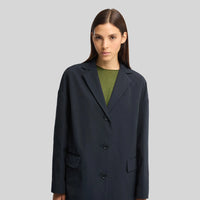 Aspesi Cappotto Cedrata Blu Navy Donna aspesi
