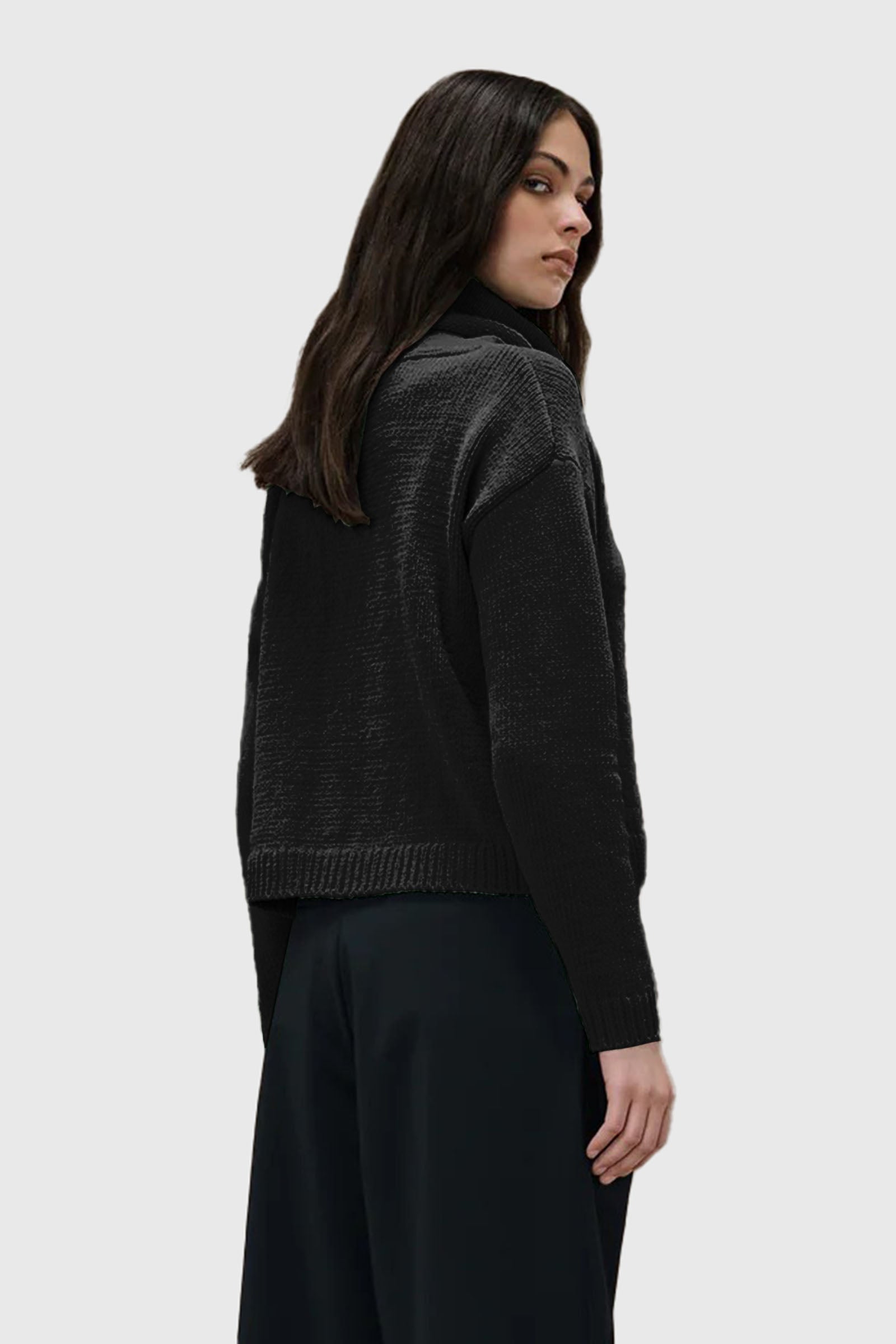 Rrd Maglia Cinematt Turtleneck Wom Nero Donna - 3