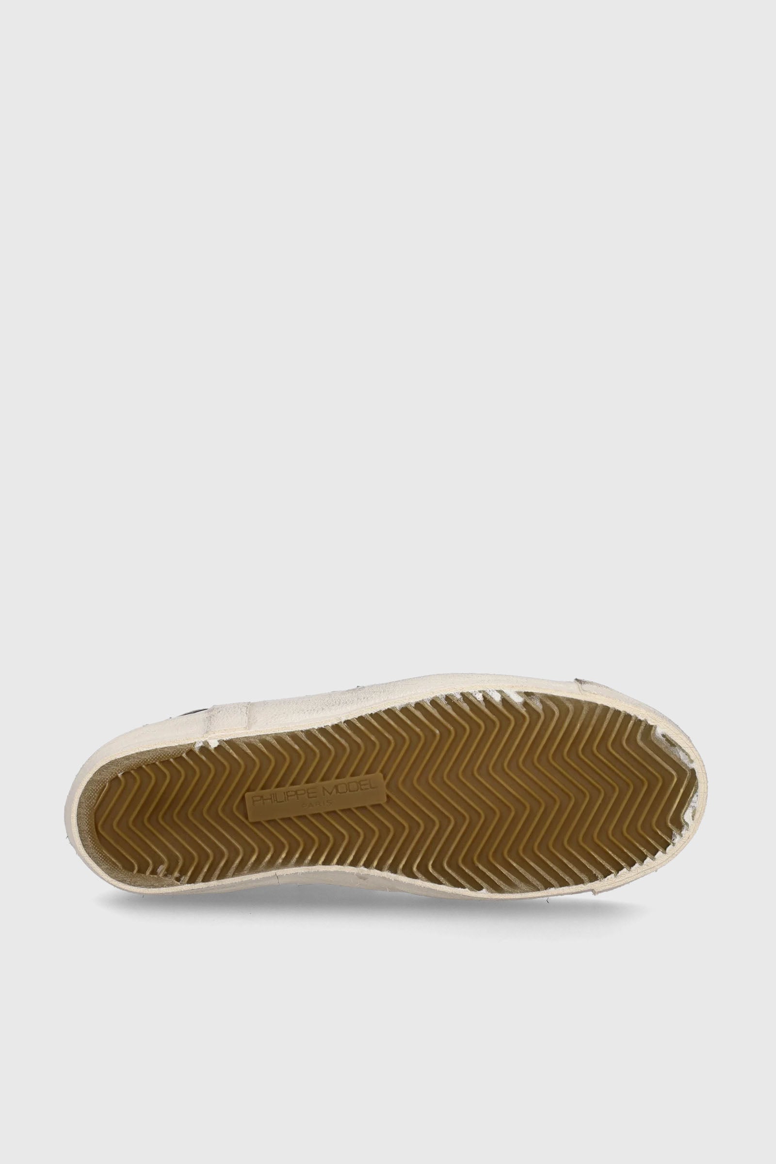 Philippe Model Sneaker PRSX Pelle Bianco/Giallo Fluo - 6