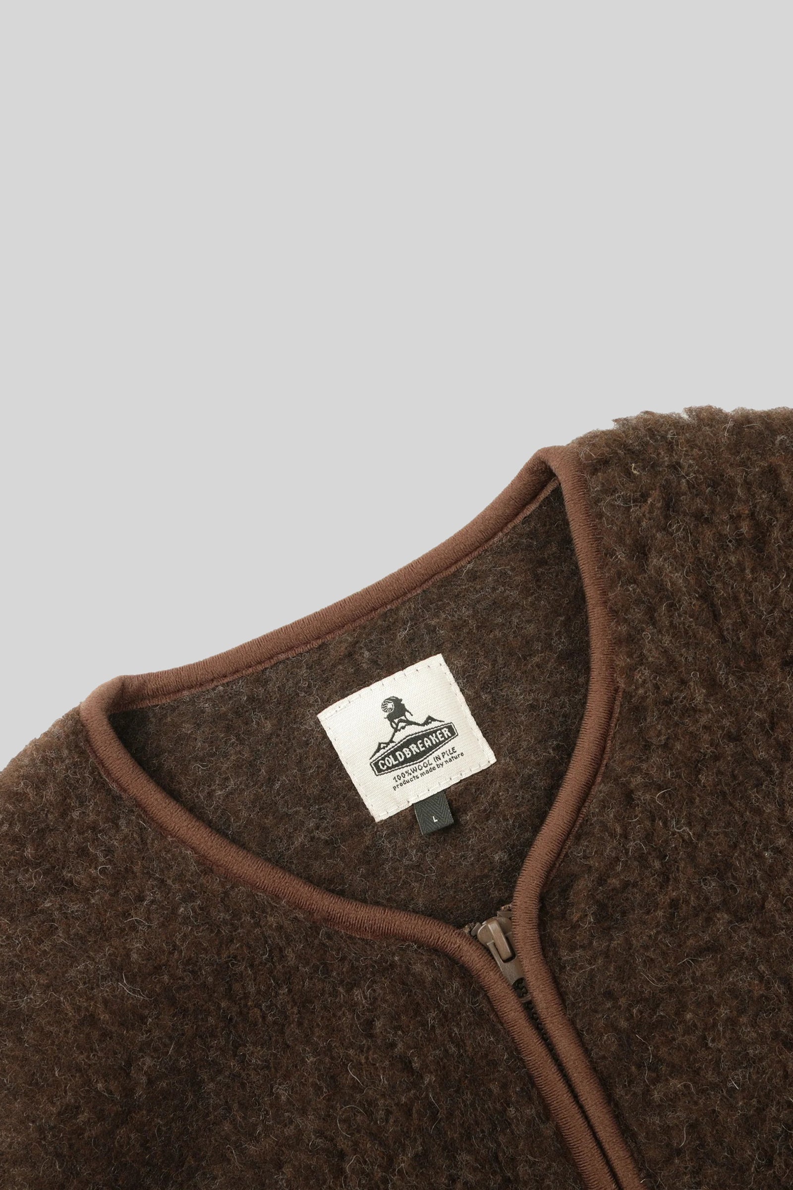 Coldbreaker Pepitko Vest Marrone Scuro Unisex - 5