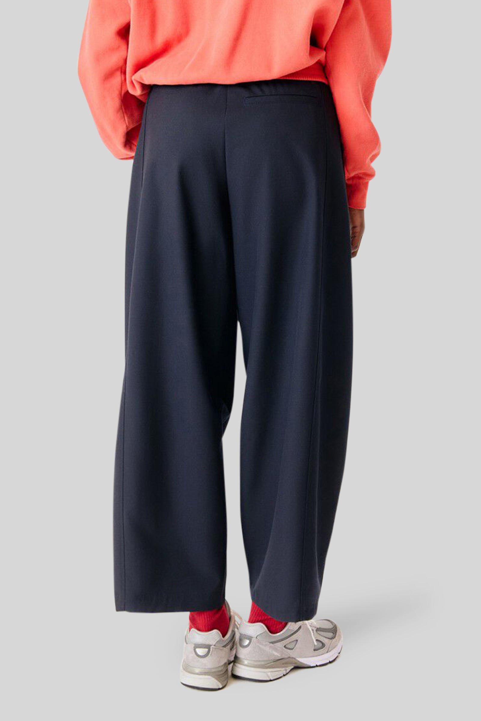 American Vintage Pantalone Ayany Blu Navy Donna - 4