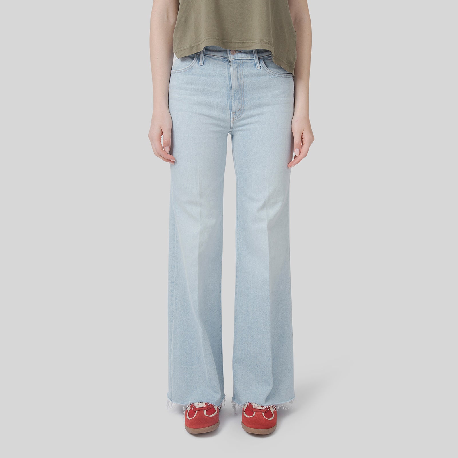 The Hustler Roller Skimp Fray Jeans - 9