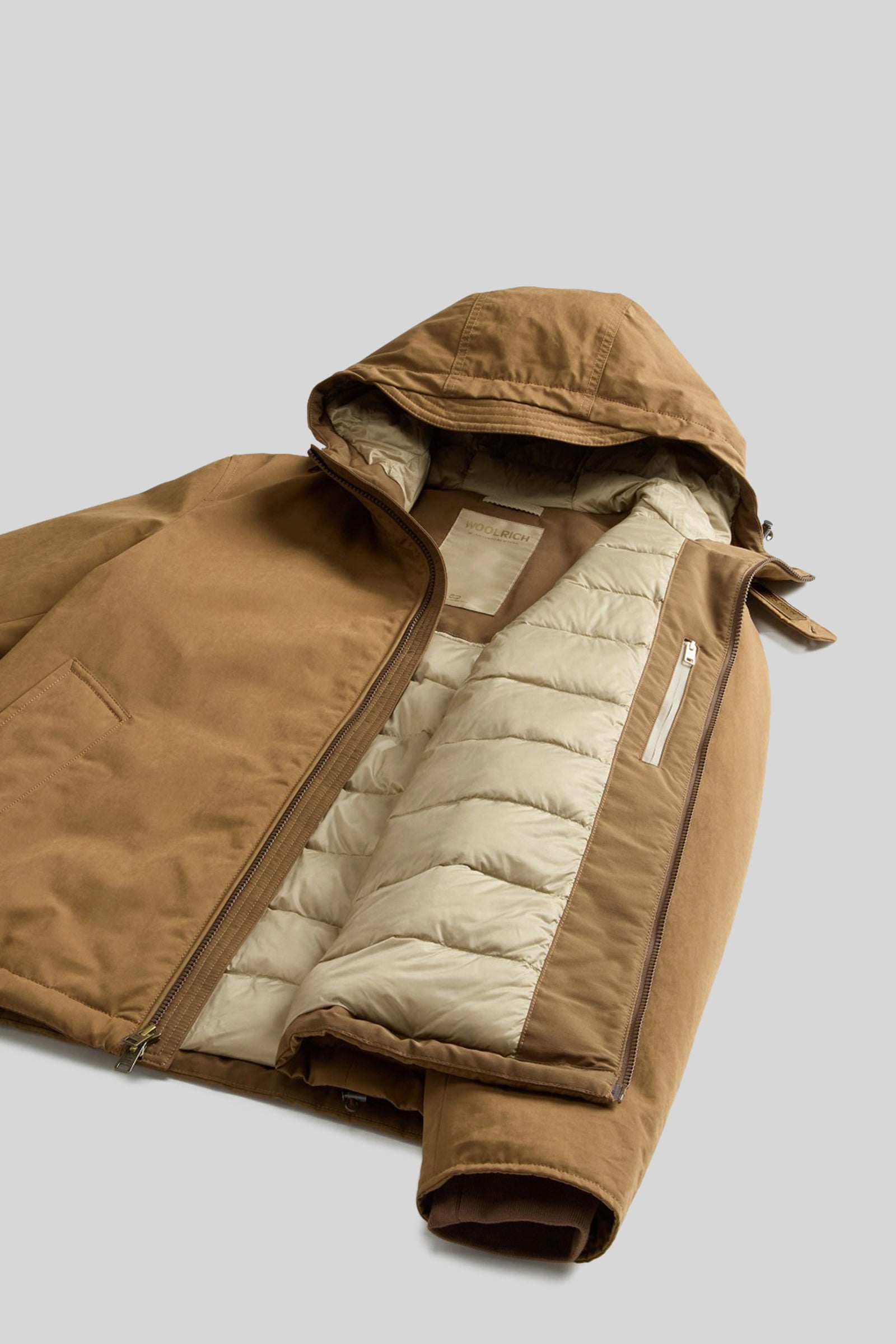 Woolrich Mountain Cloth Pacific Jacket Caffe' Uomo - 6