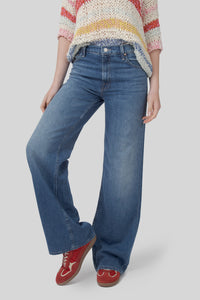 The Rerun Zip Sneak Jeans mother