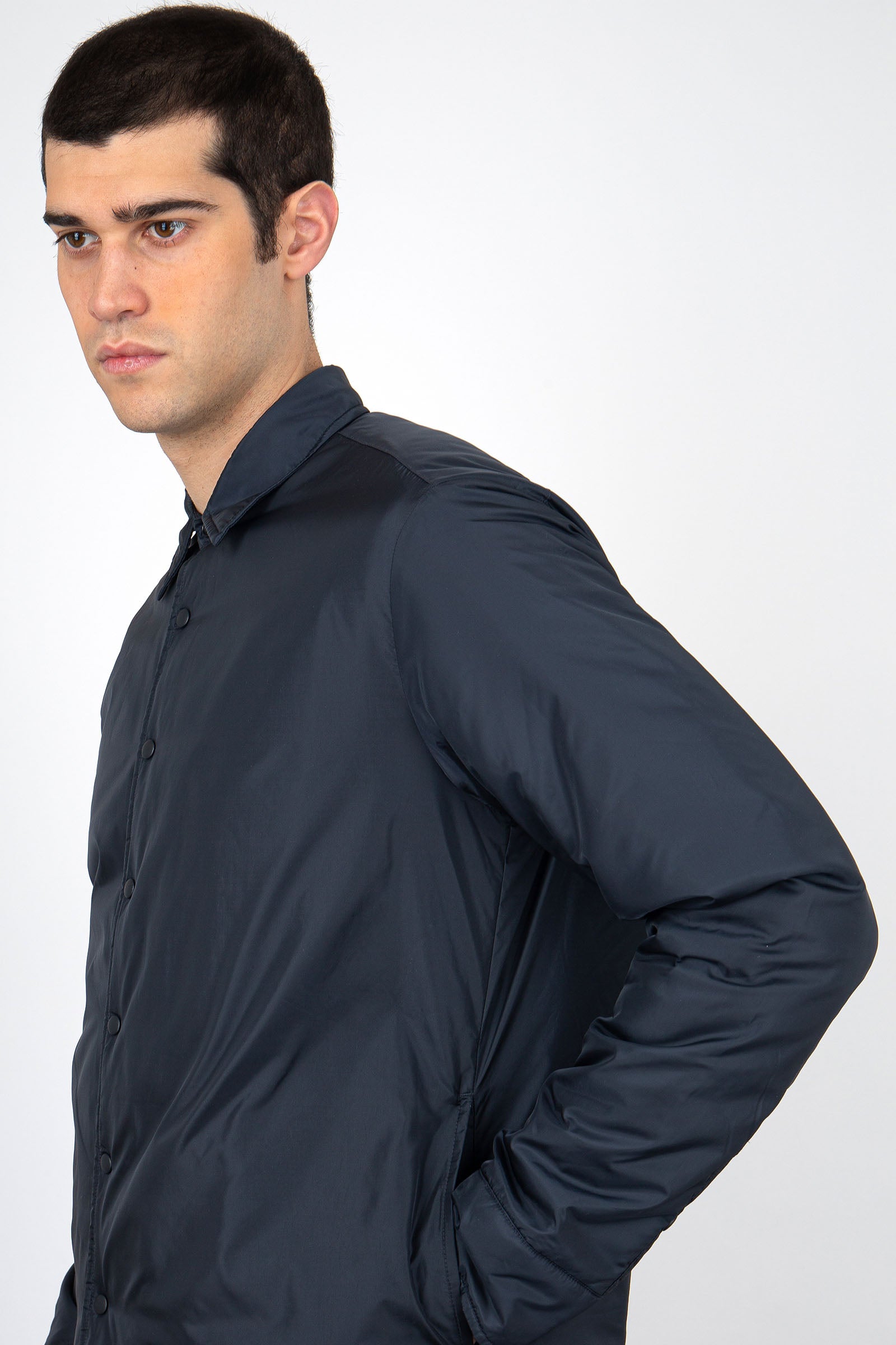 Aspesi Nylon Shirt RE Synthetic Blue Shirt - 6
